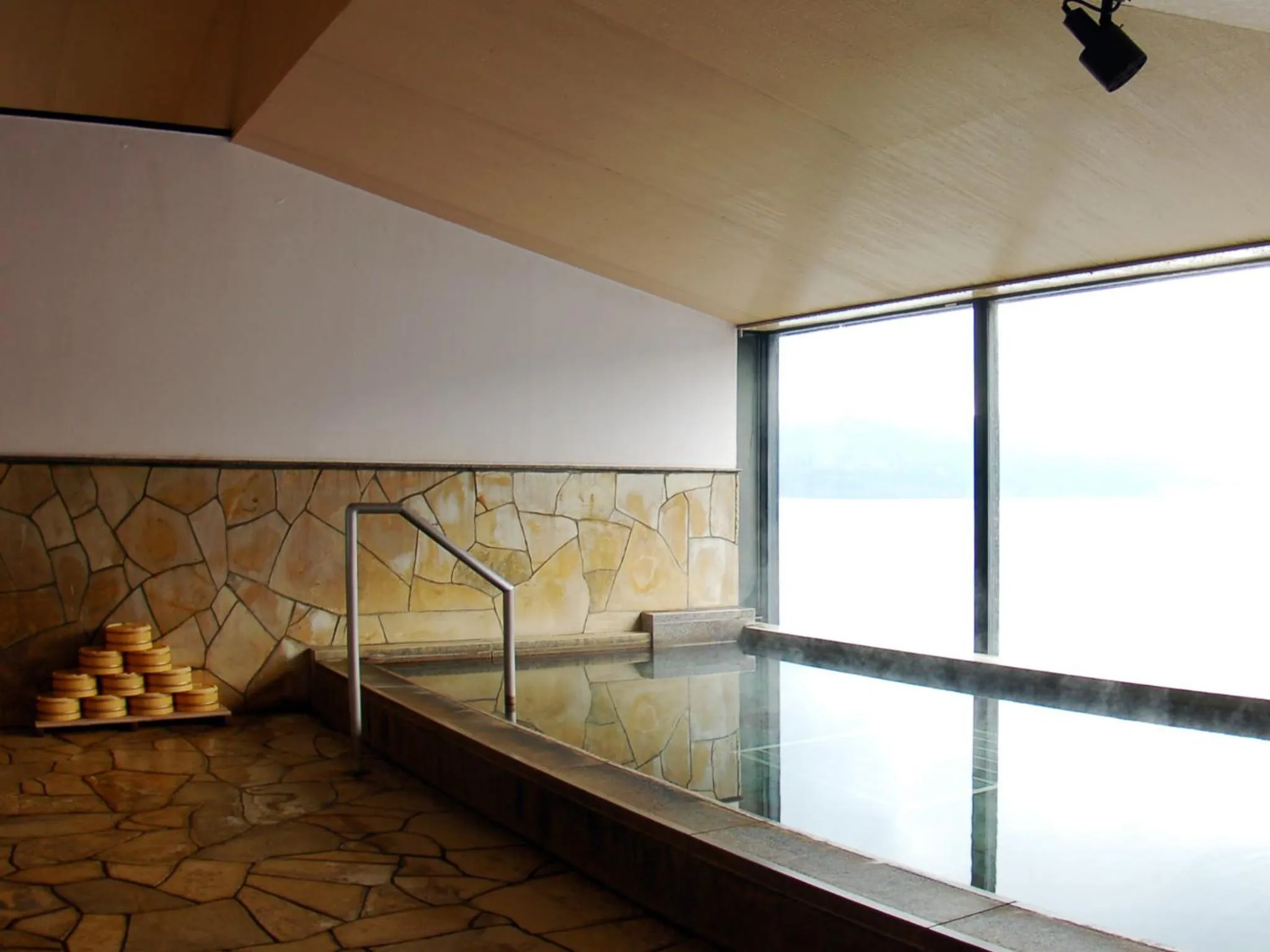 Hot Spring Bath in Hotel Musashiya
