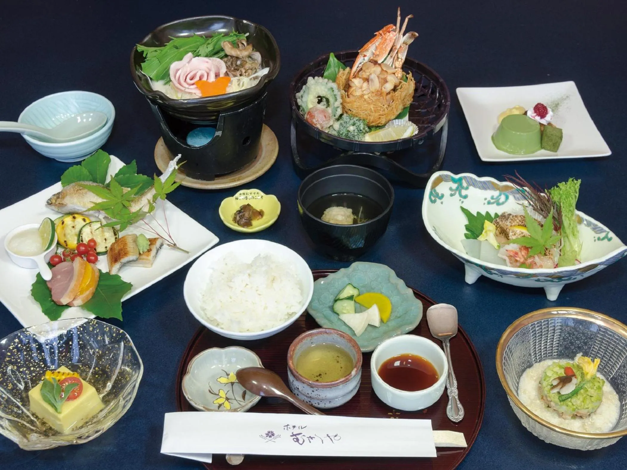 Dinner, Lunch and Dinner in Hotel Musashiya