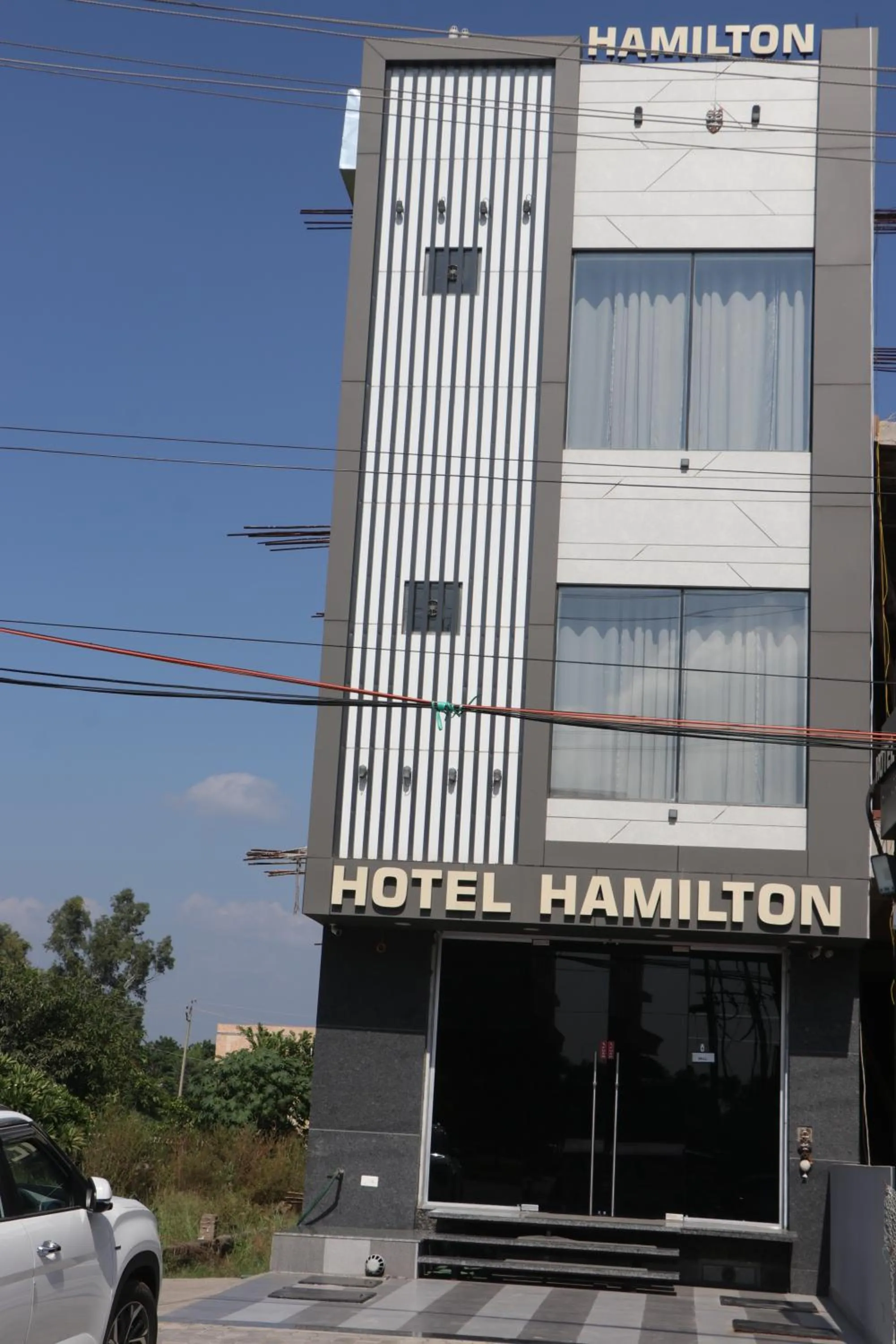 Facade/entrance in Hotel Hamilton