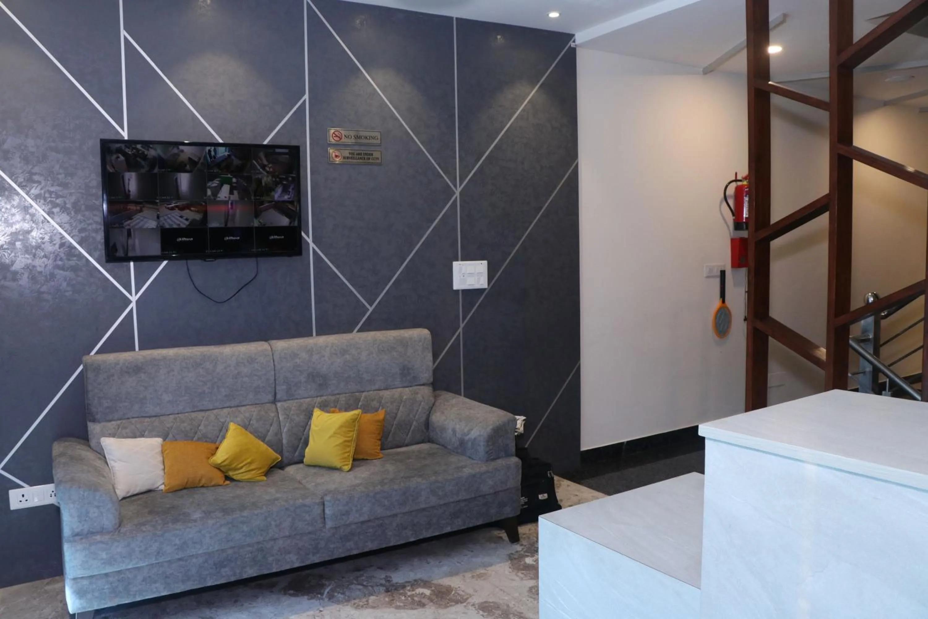 Seating area in Hotel Hamilton