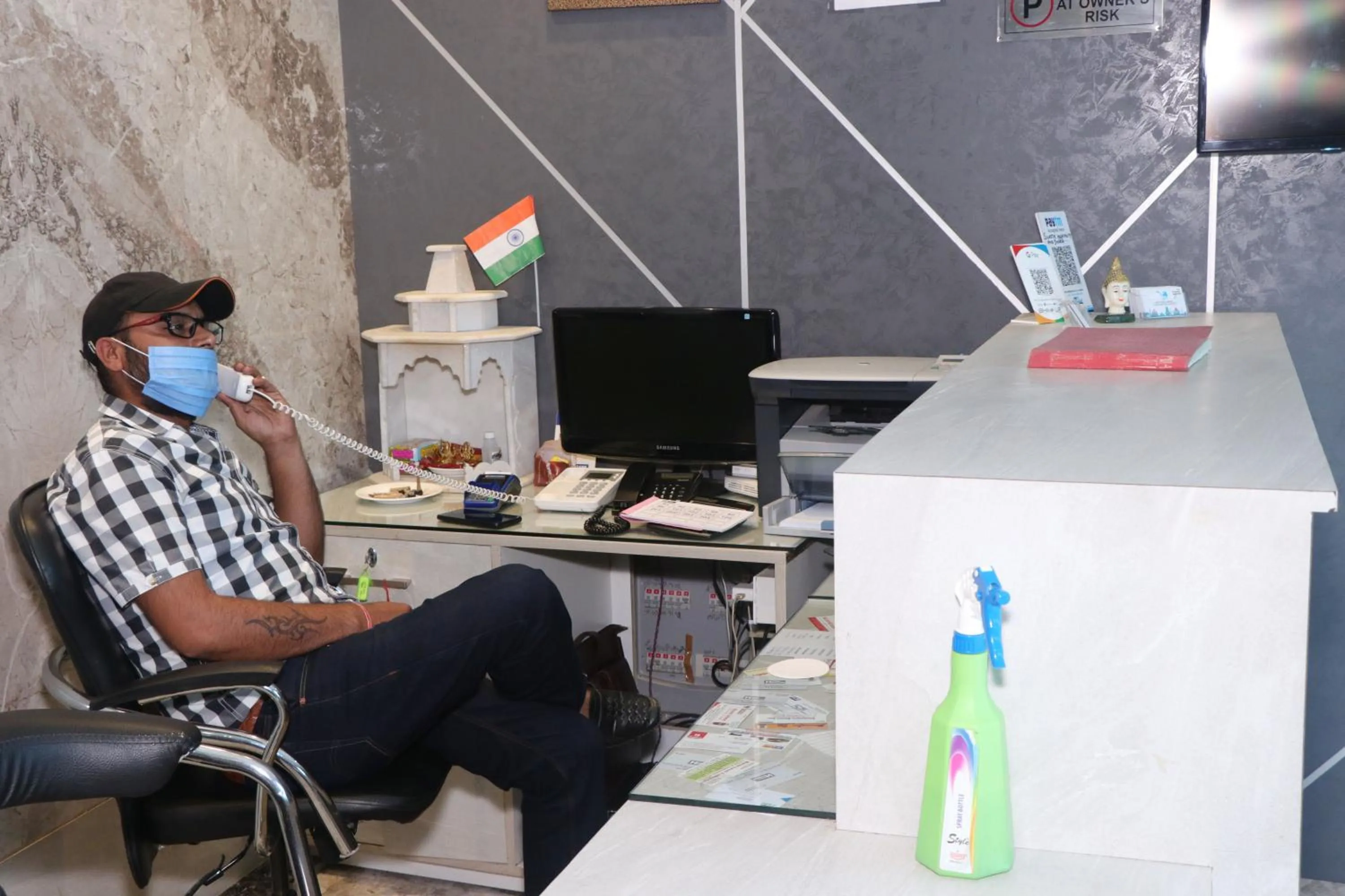 Lobby or reception in Hotel Hamilton