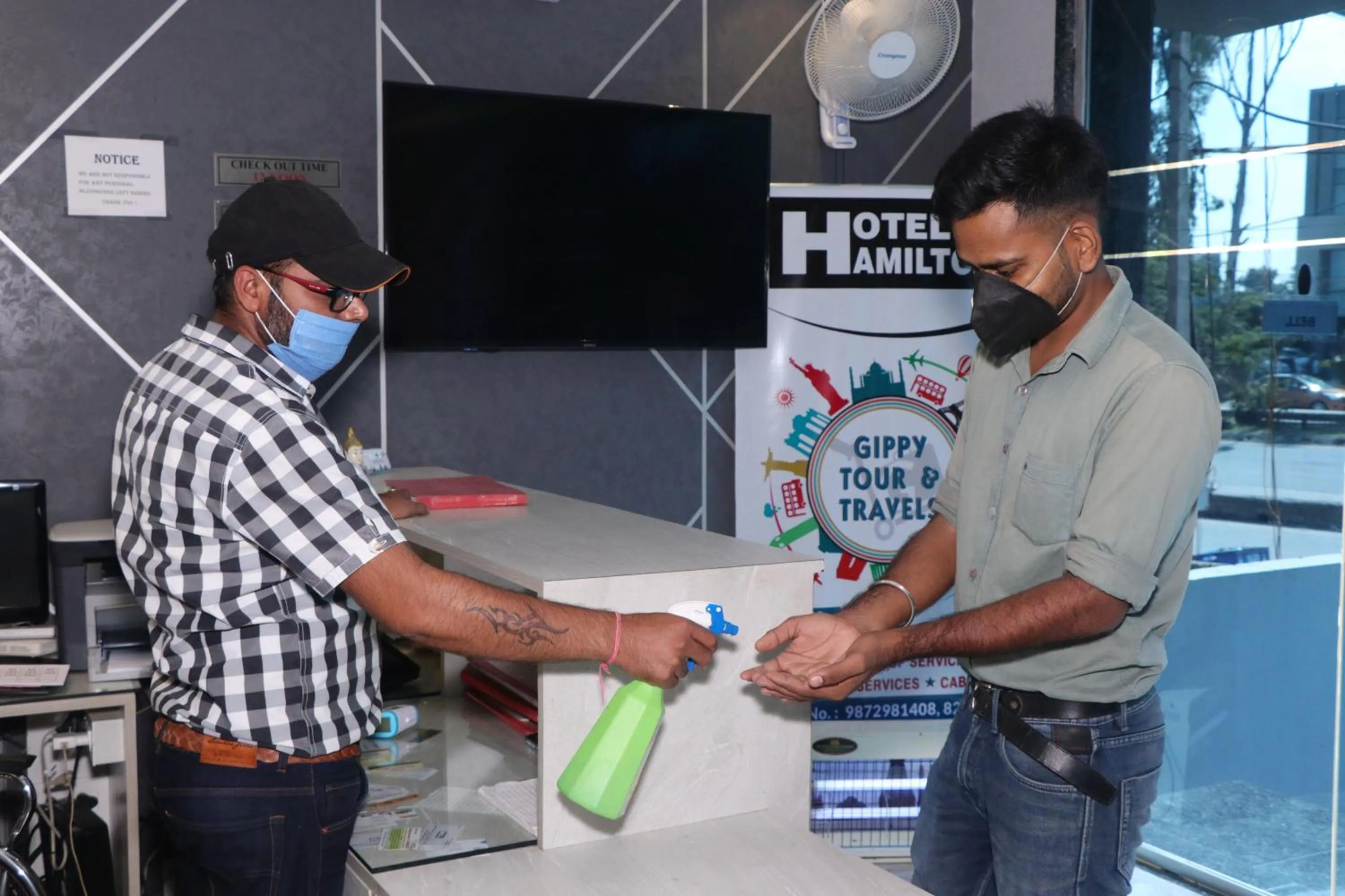 Staff in Hotel Hamilton