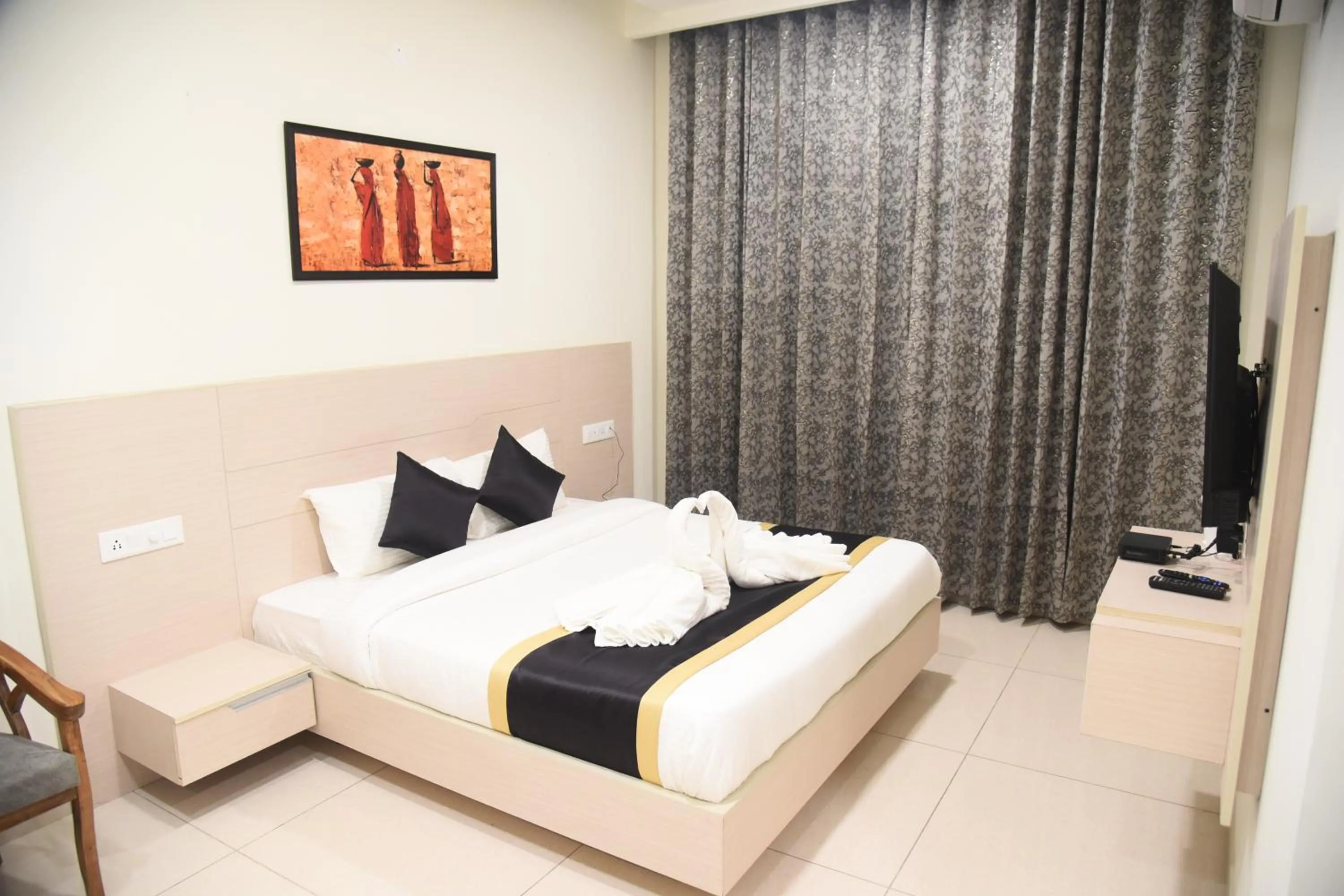 Bed in Hotel Hamilton