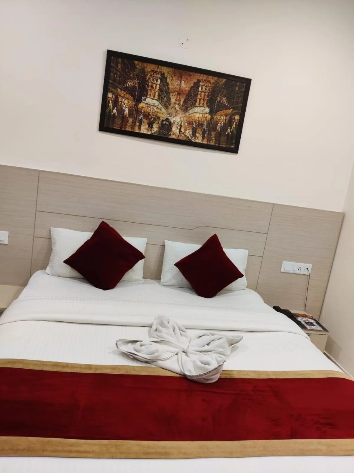 Bed in Hotel Hamilton