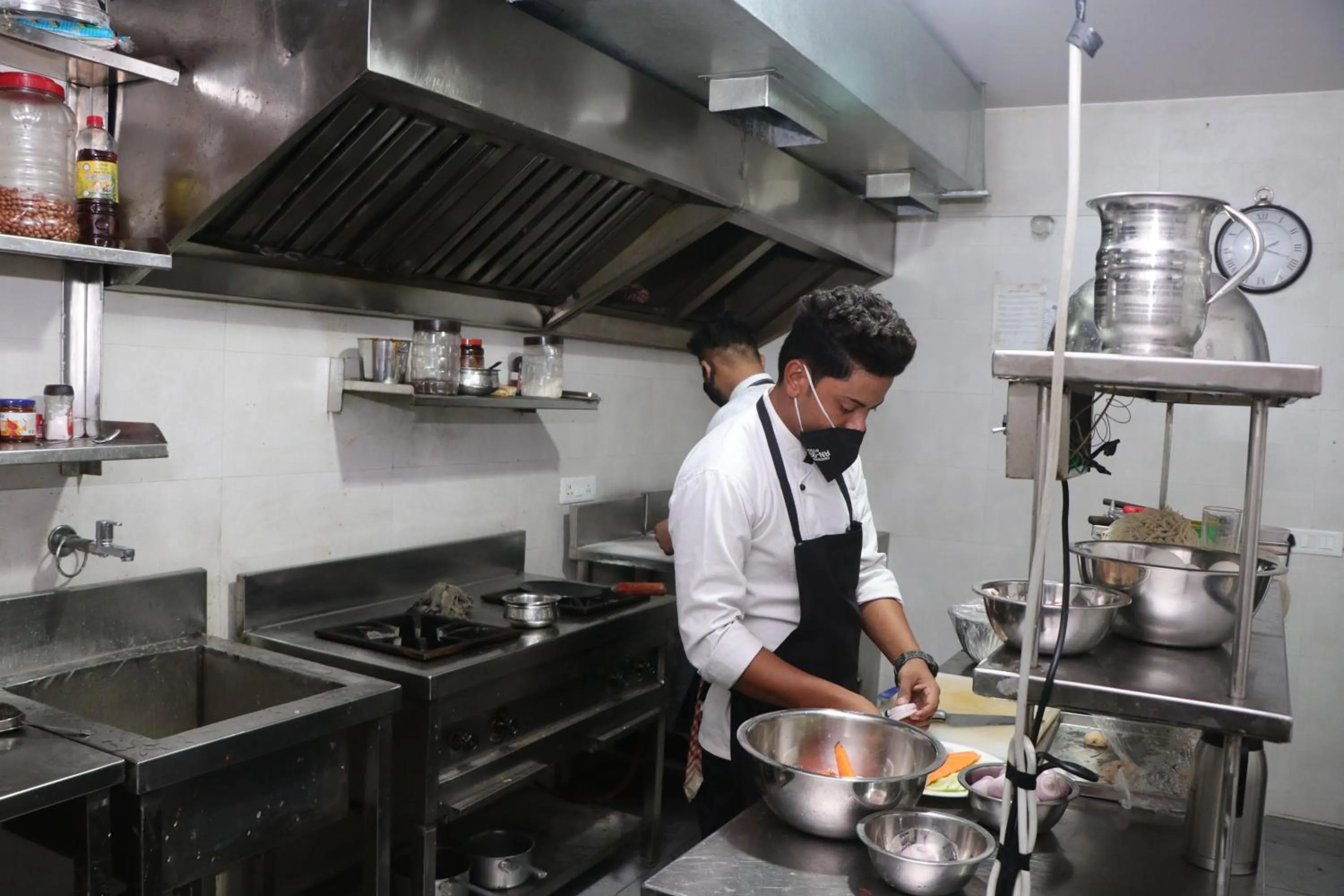 Kitchen or kitchenette in Hotel Hamilton