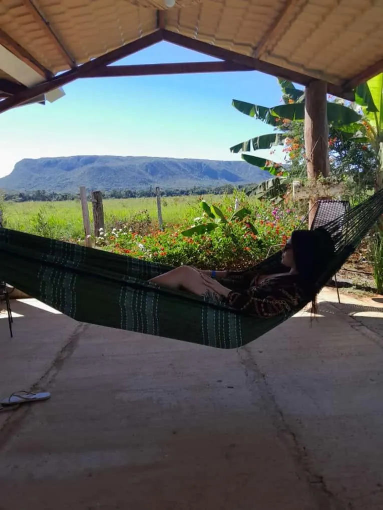 Patio in Pousada do Nondas