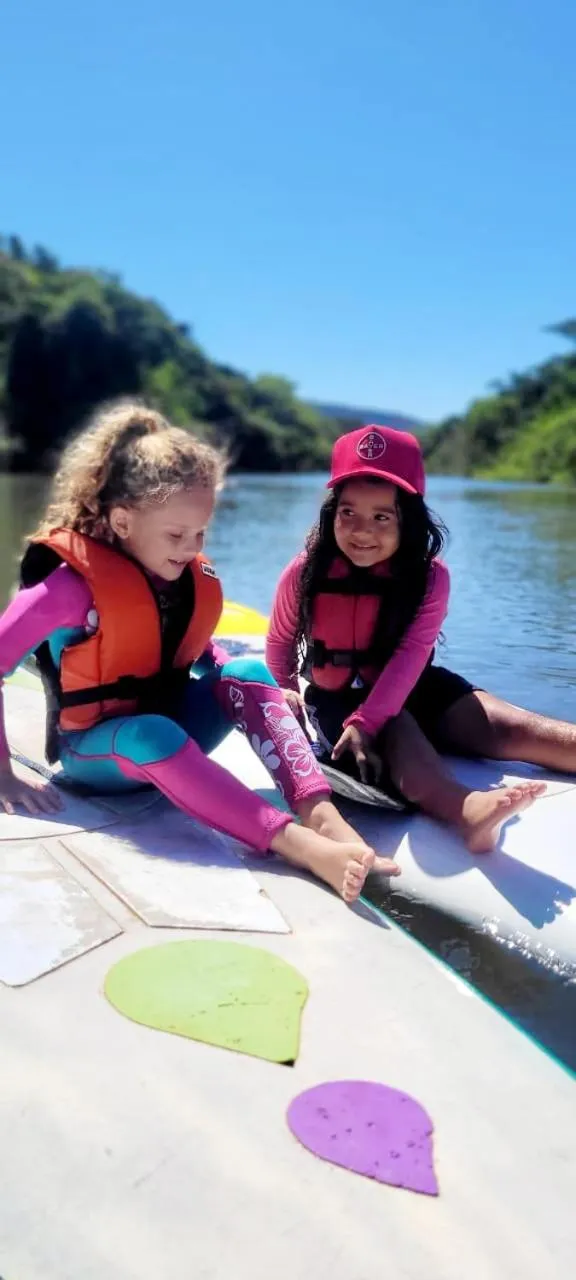 group of guests in Pousada do Nondas