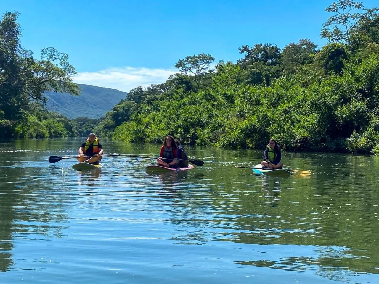 group of guests in Pousada do Nondas