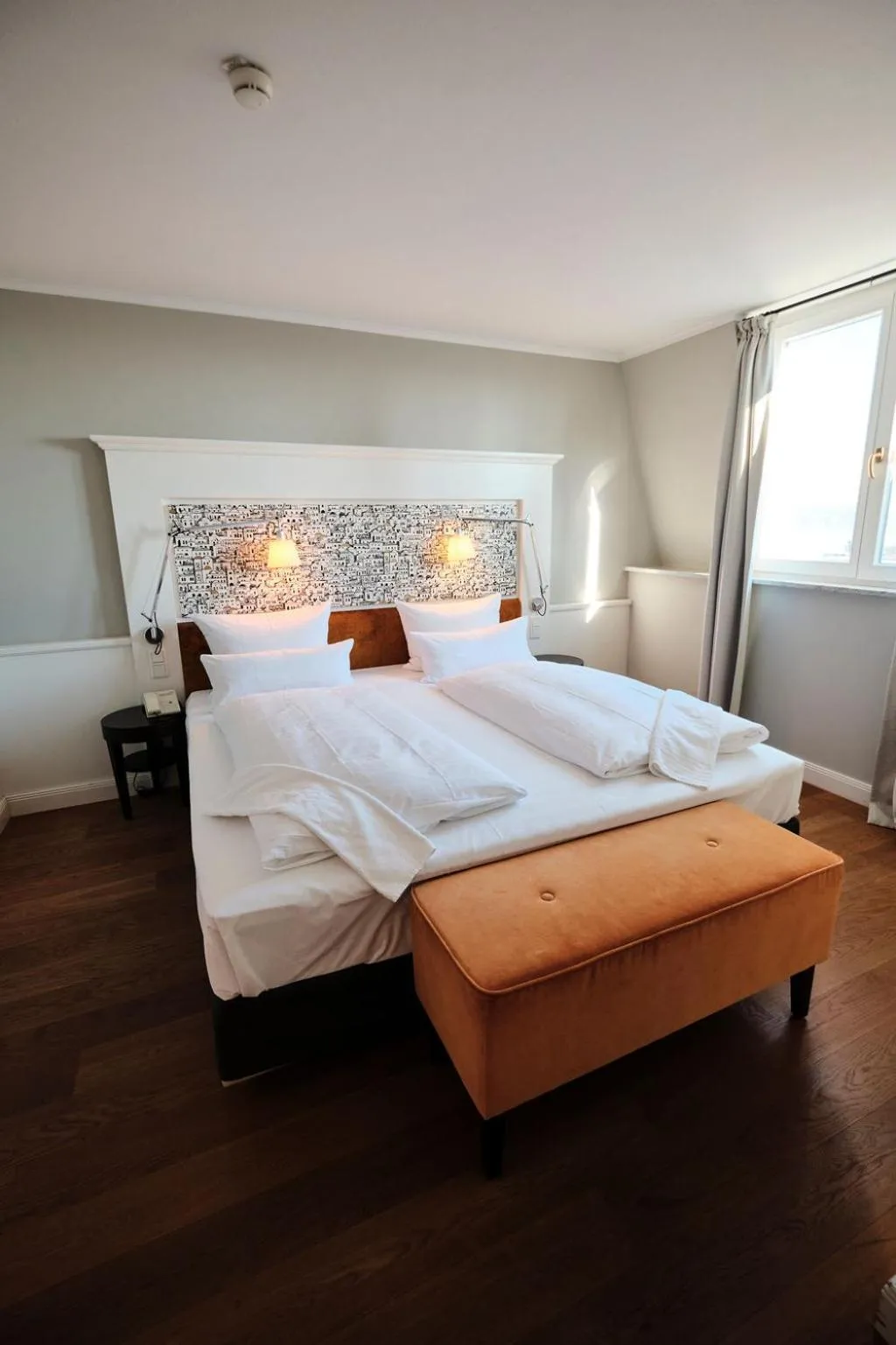 Bed in Hotel Halm Konstanz