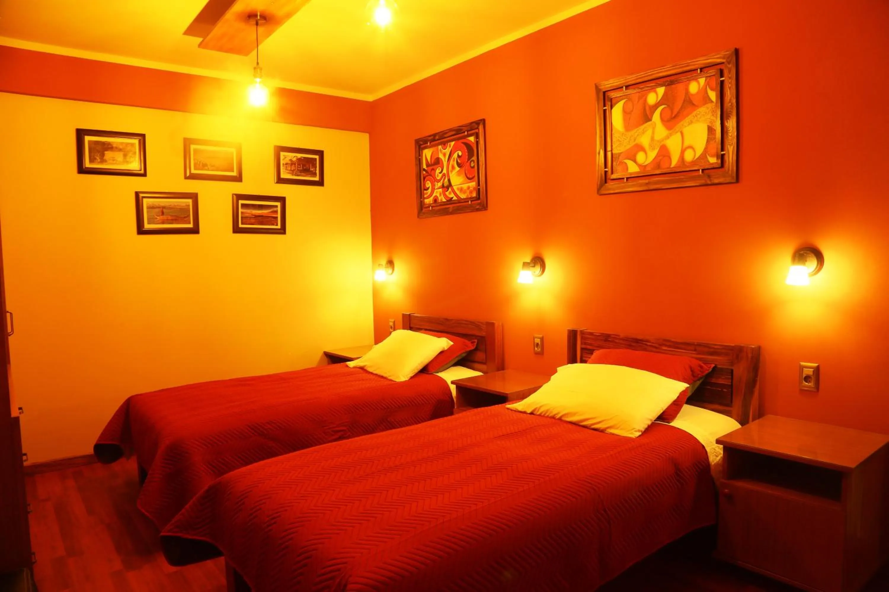 Bed in Hostal Cagnapa Restobar