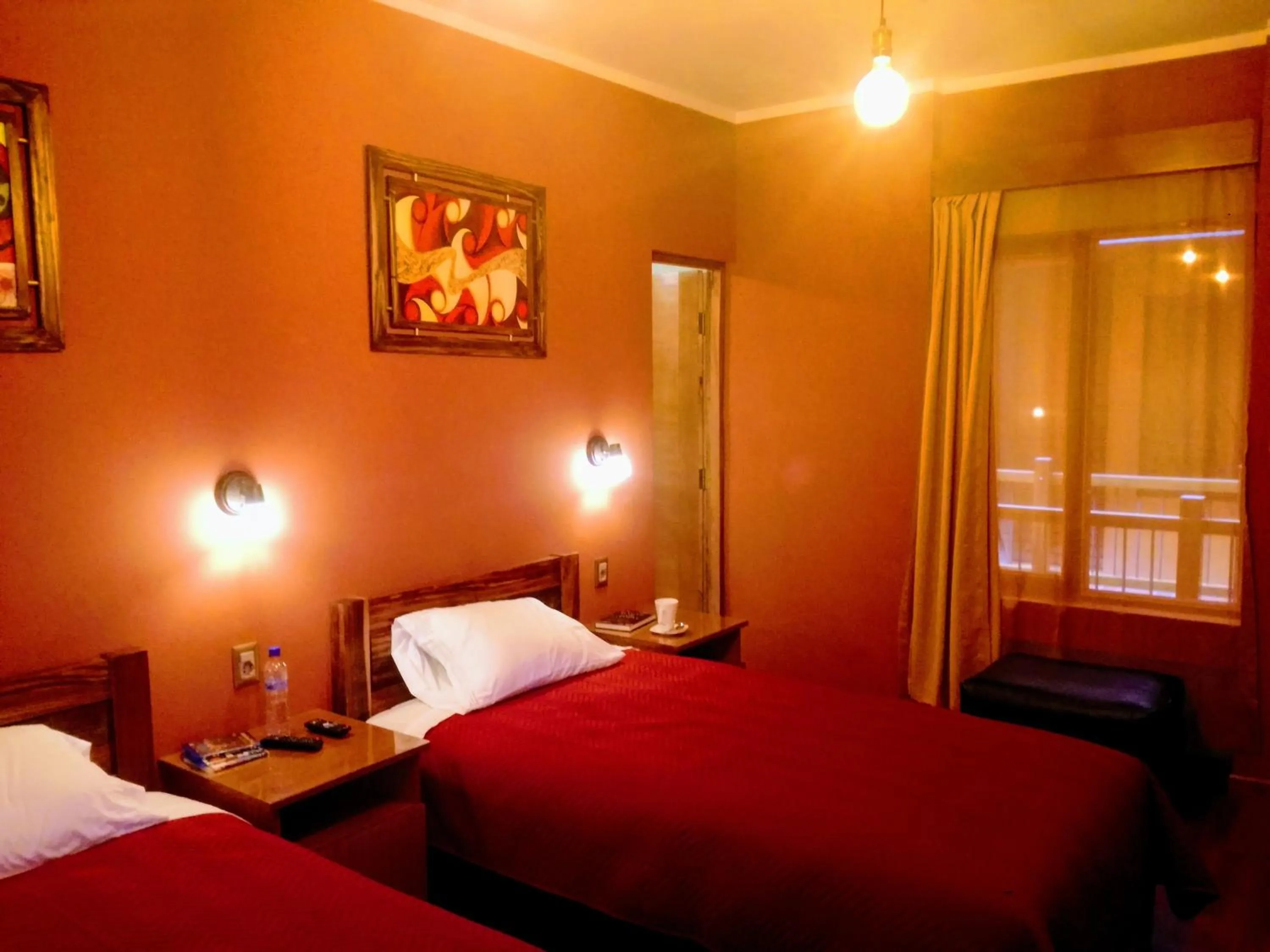 Bed in Hostal Cagnapa Restobar