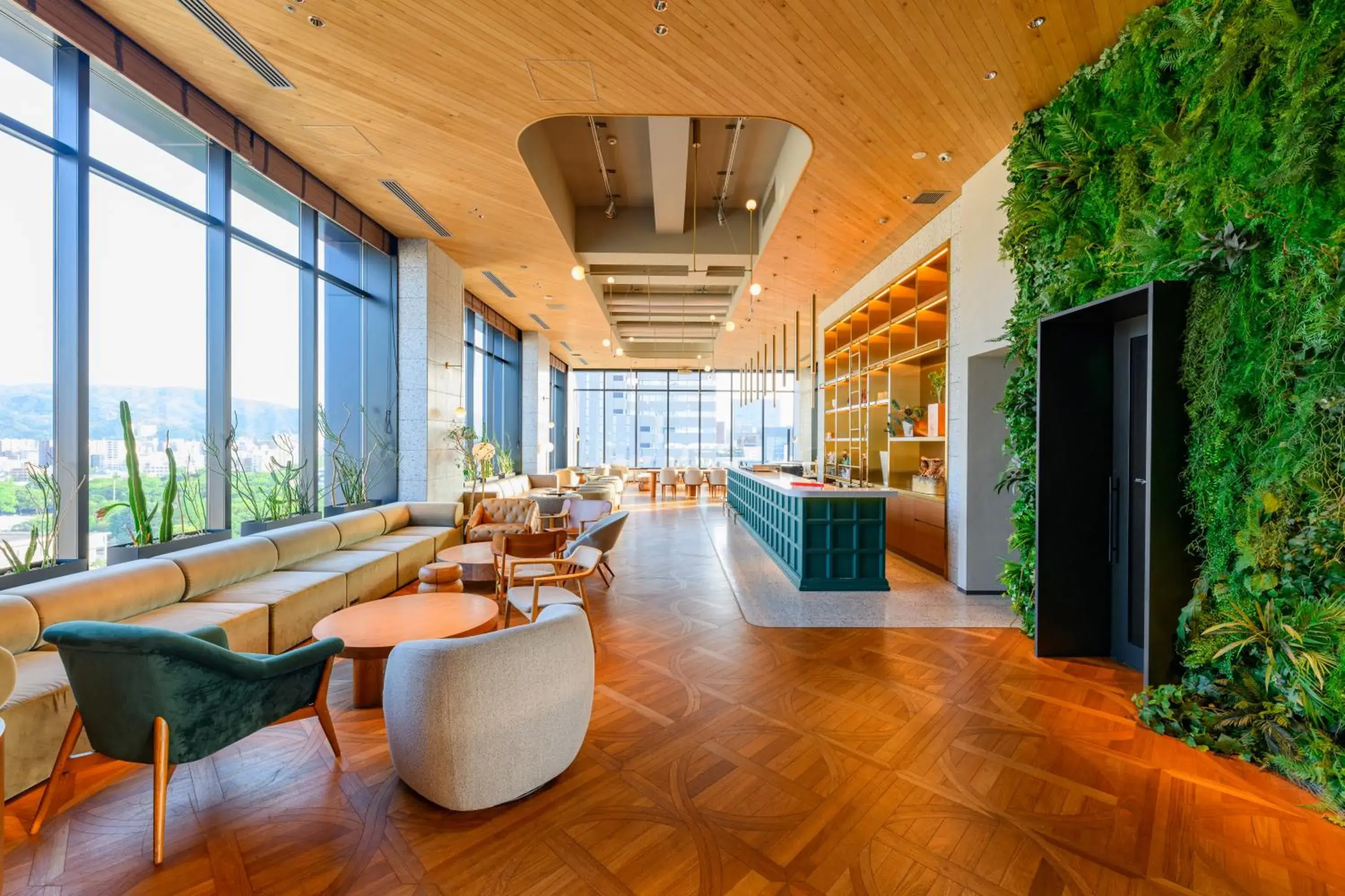 Lounge or bar in The Knot Hiroshima Lounge or bar in The Knot Hiroshima