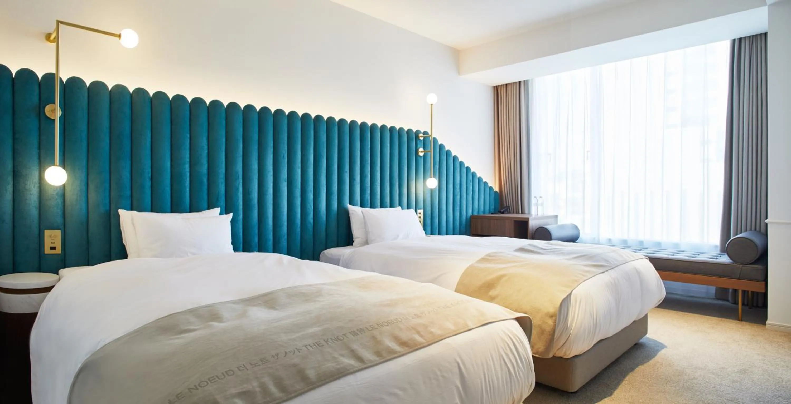 Bed in The Knot Hiroshima