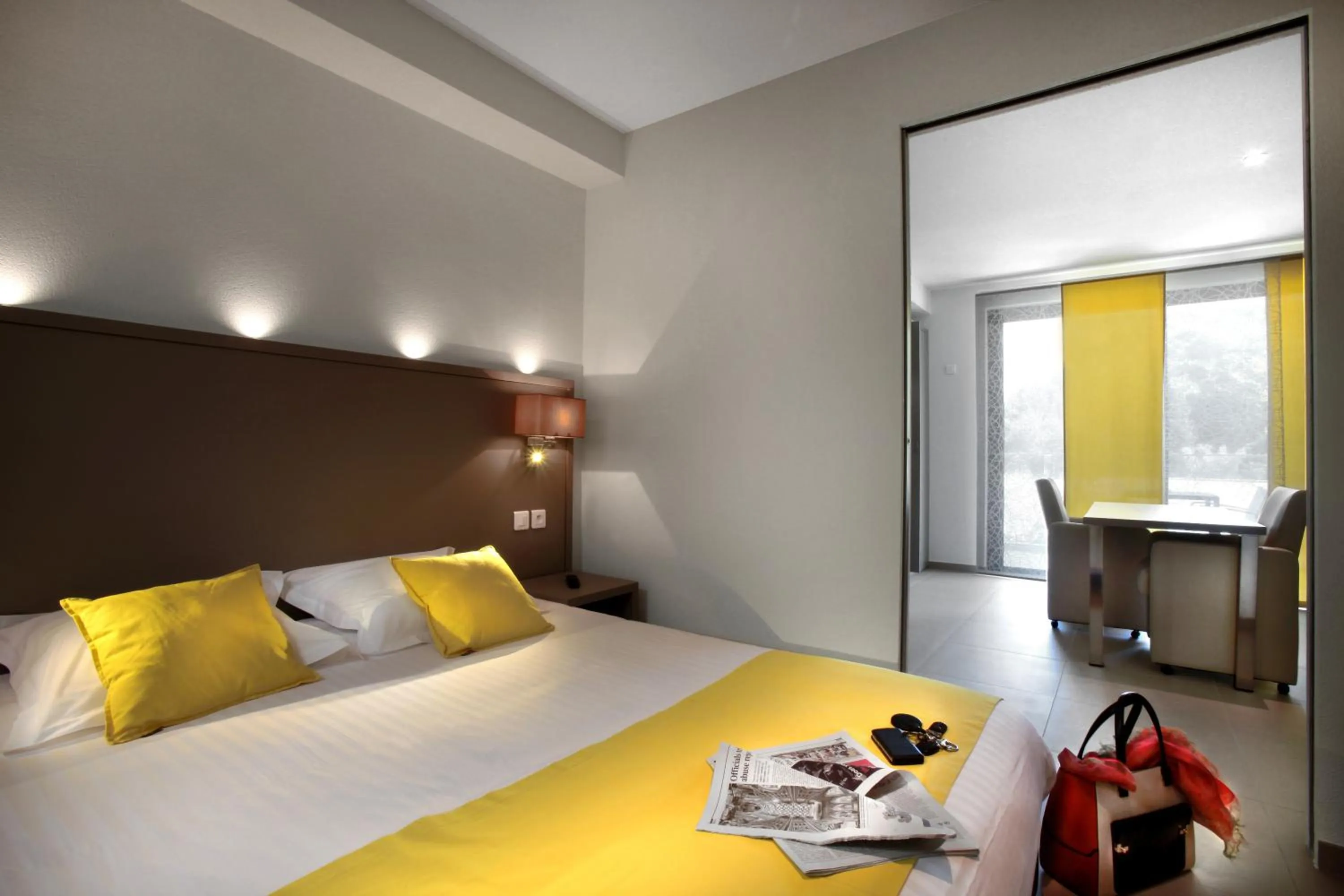 Bed in Seventeen Hotel