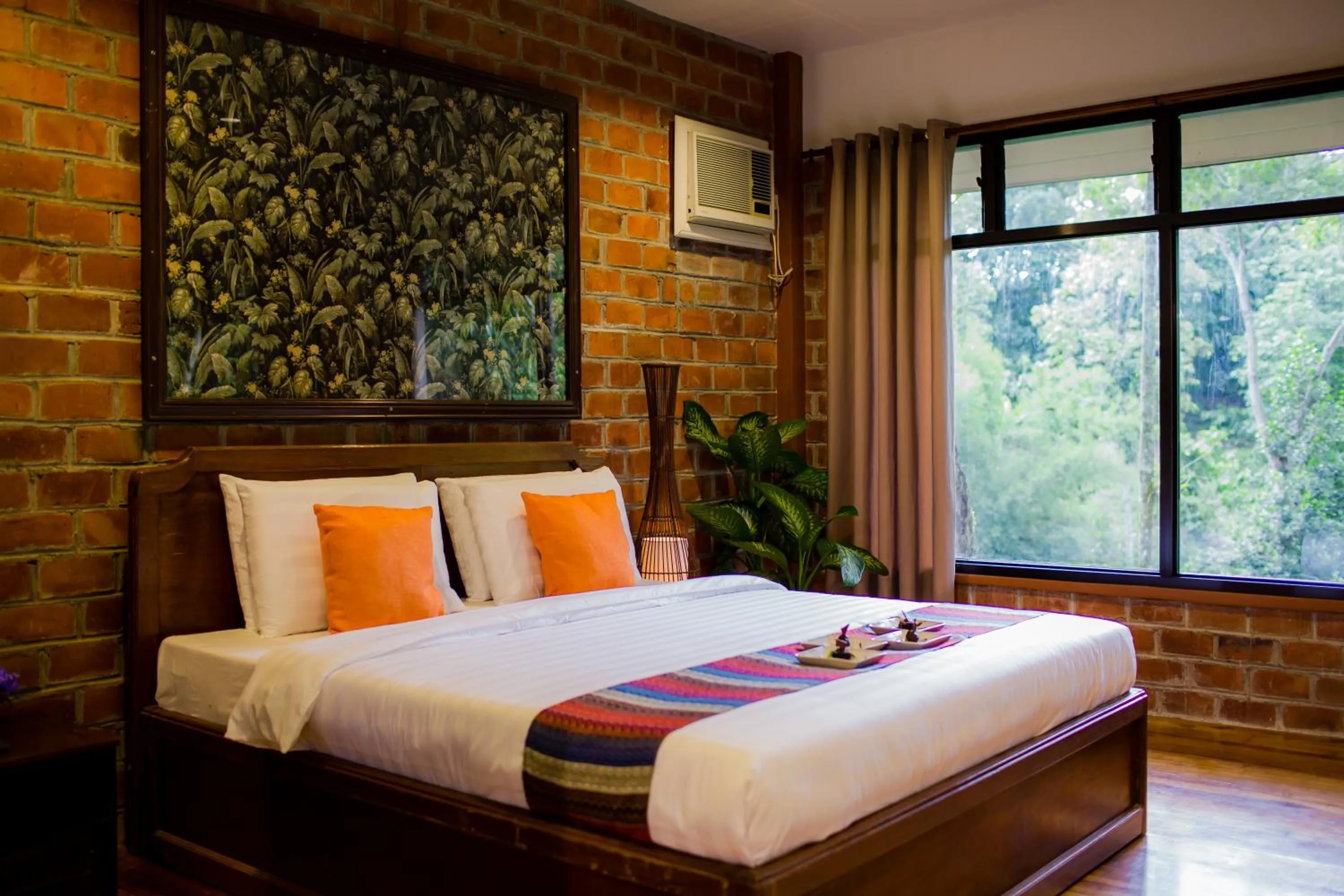 Bed in Malagos Garden Resort