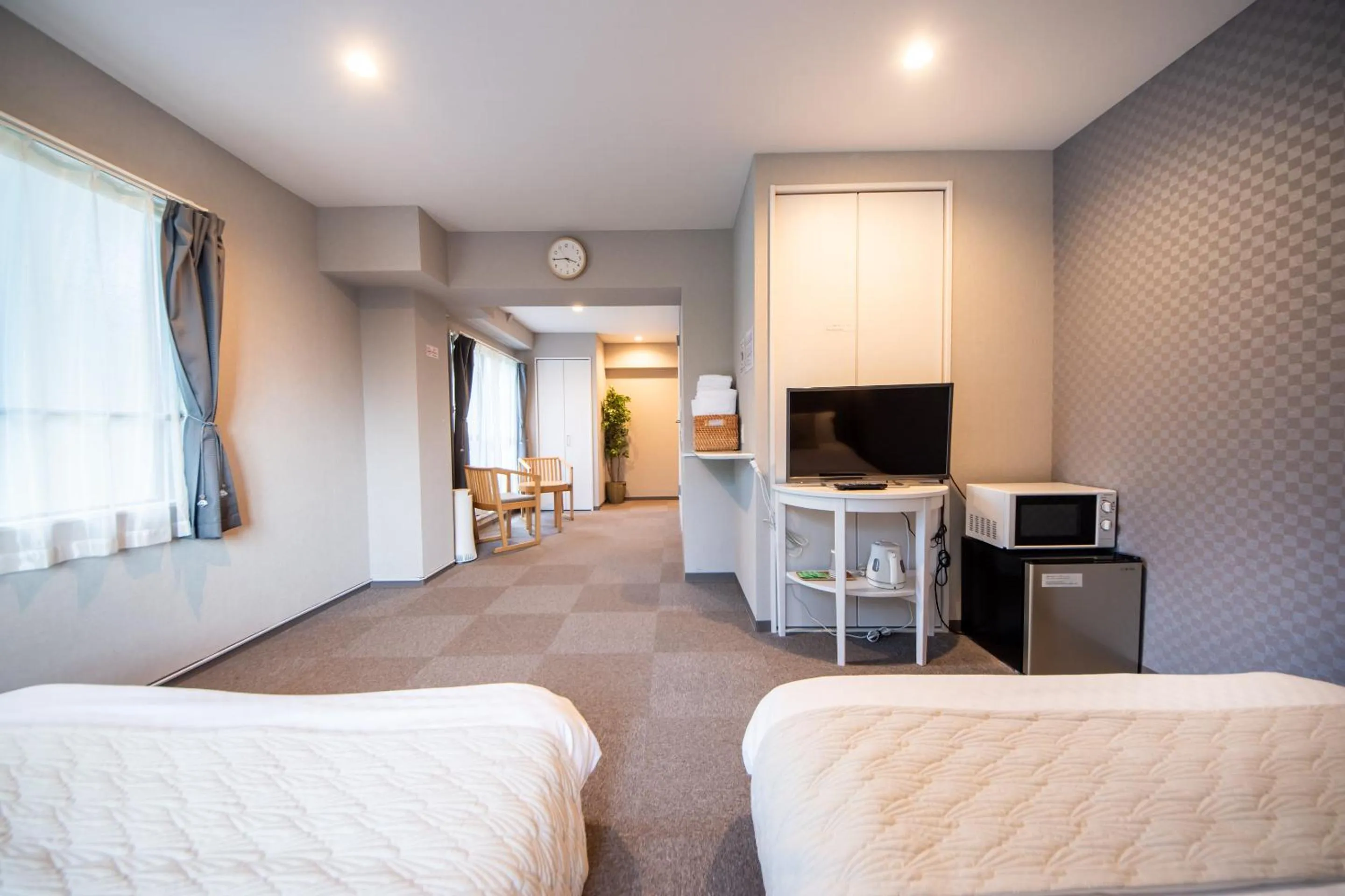 Bed in Hotel Neiraku