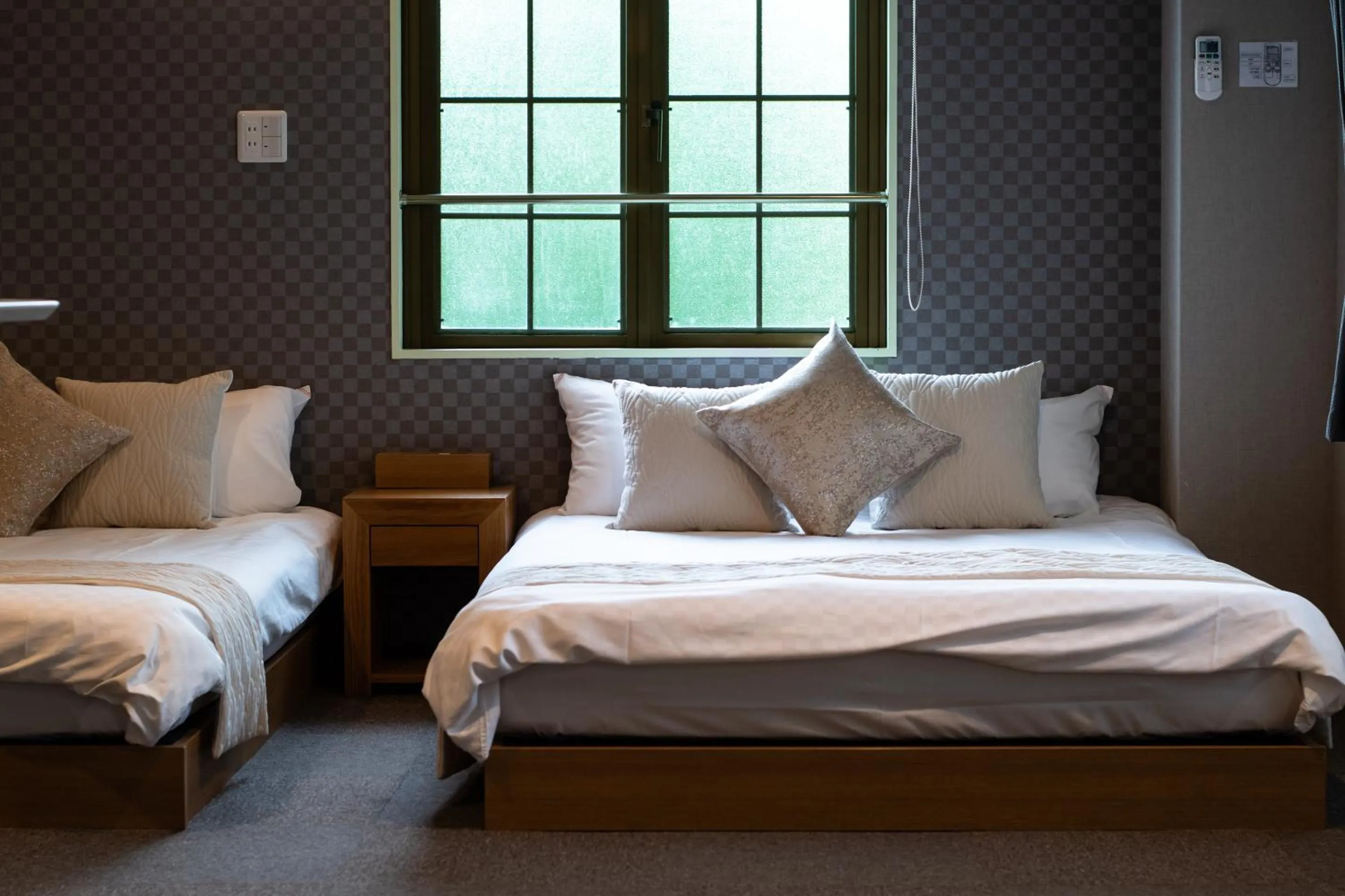 Bed in Hotel Neiraku