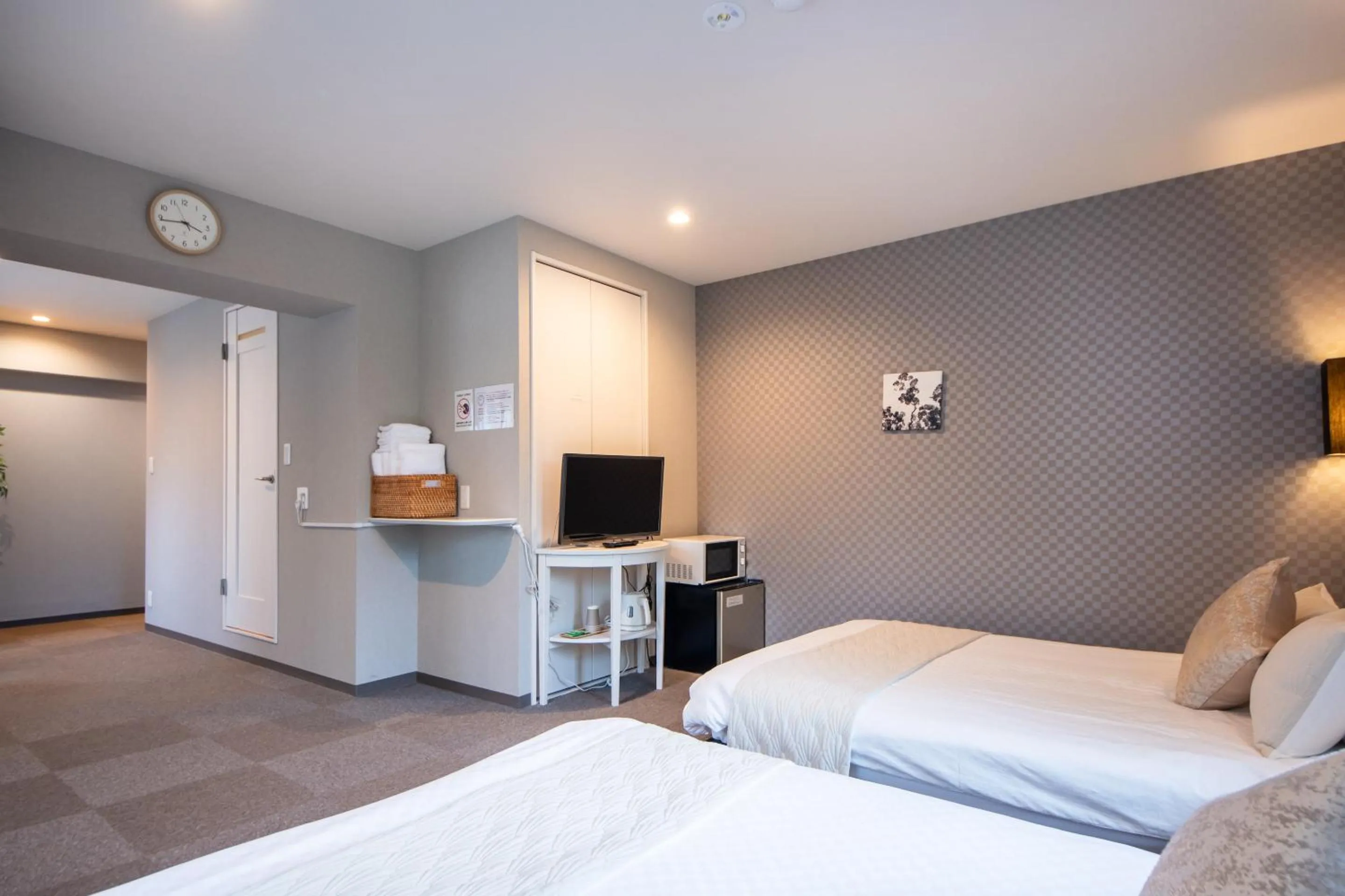 Bed in Hotel Neiraku