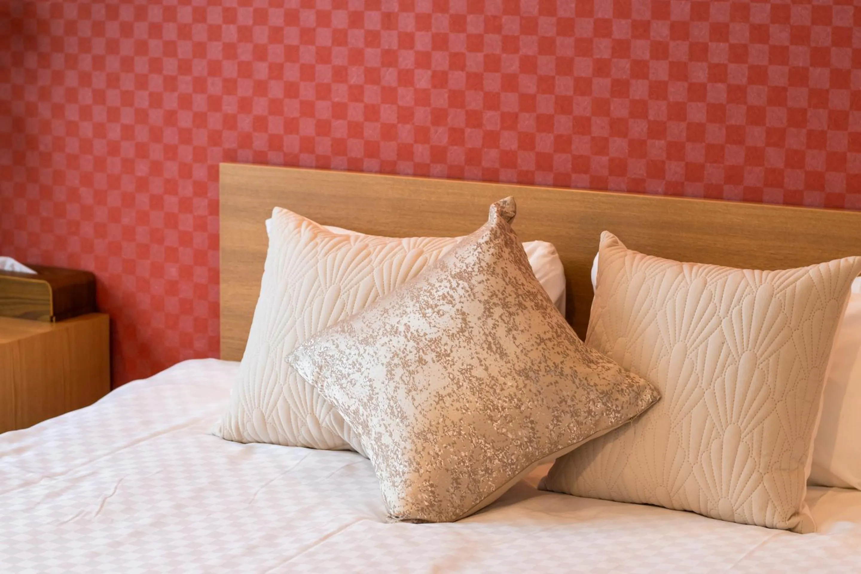 Bed in Hotel Neiraku