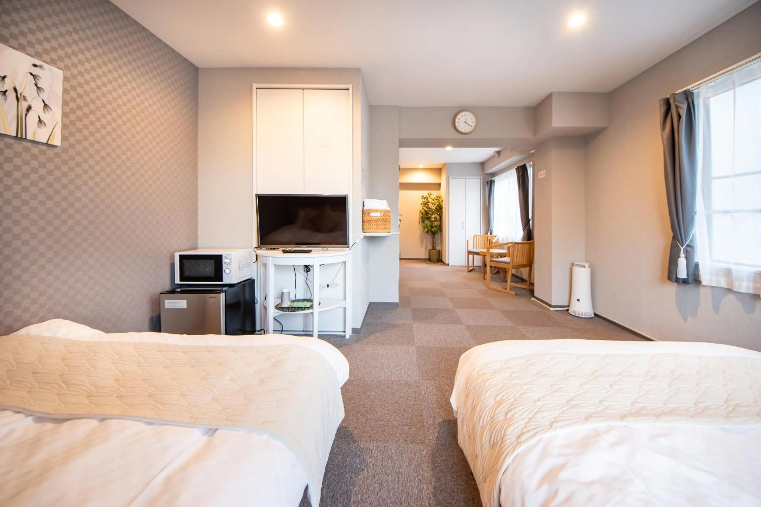 Bed in Hotel Neiraku