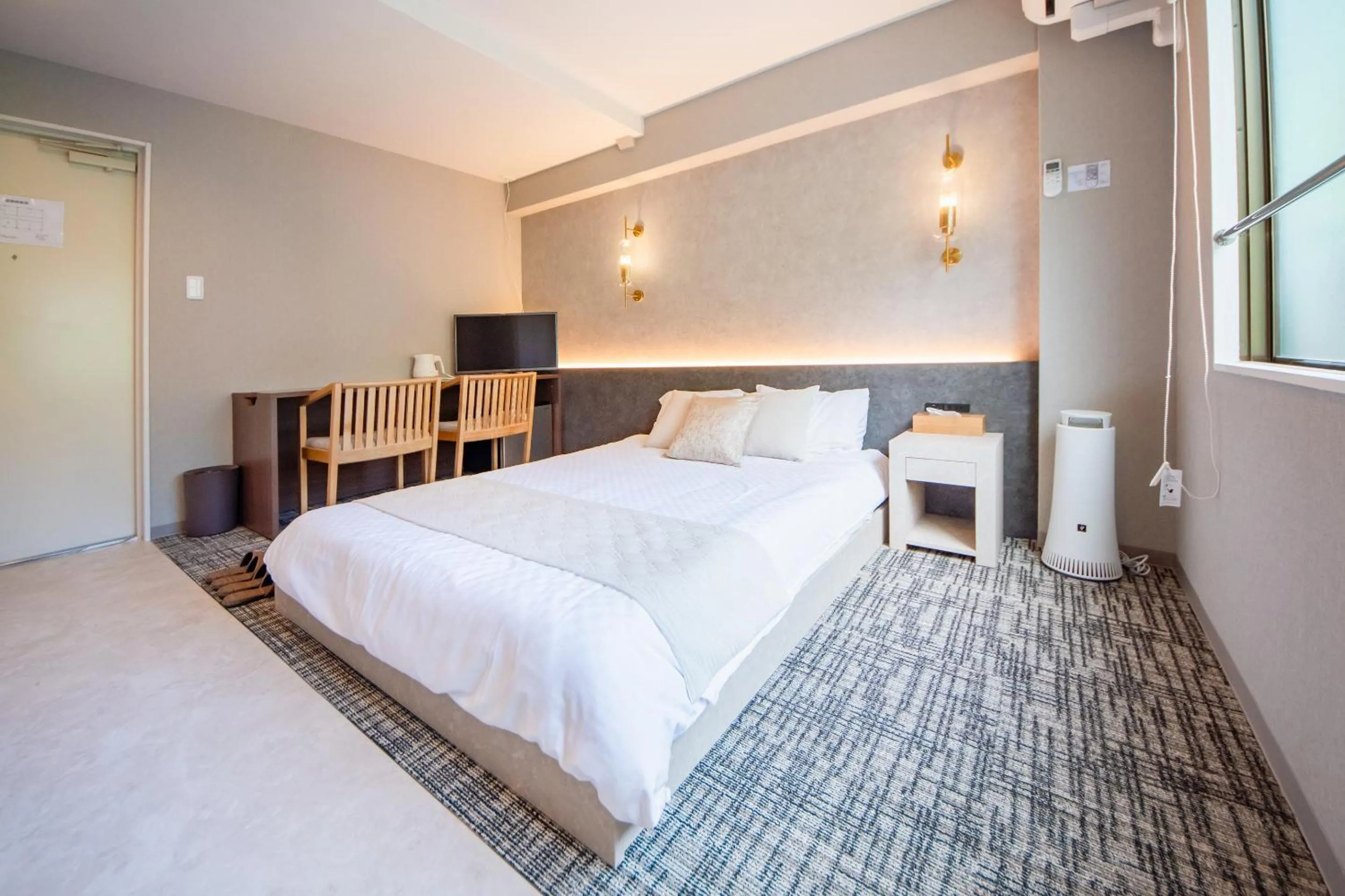 Bed in Hotel Neiraku