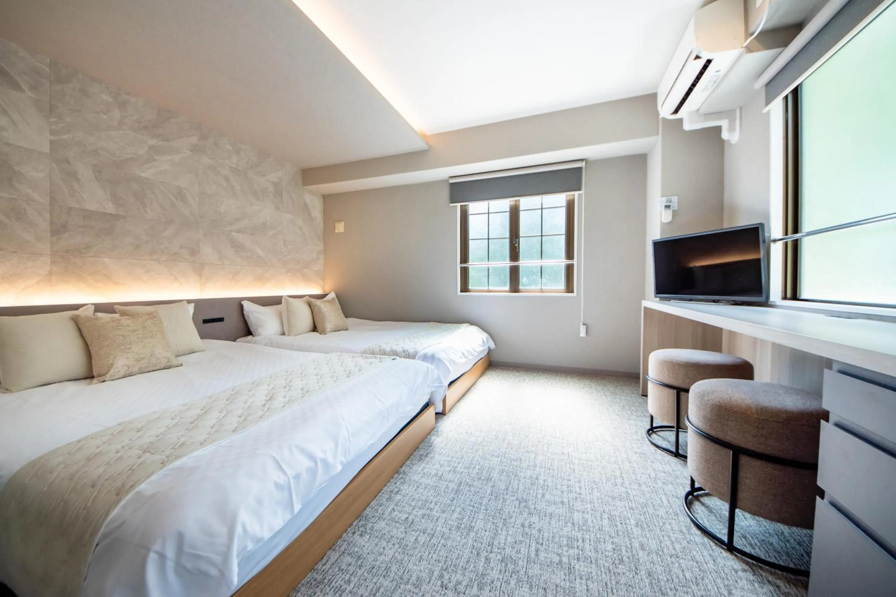 Bed in Hotel Neiraku