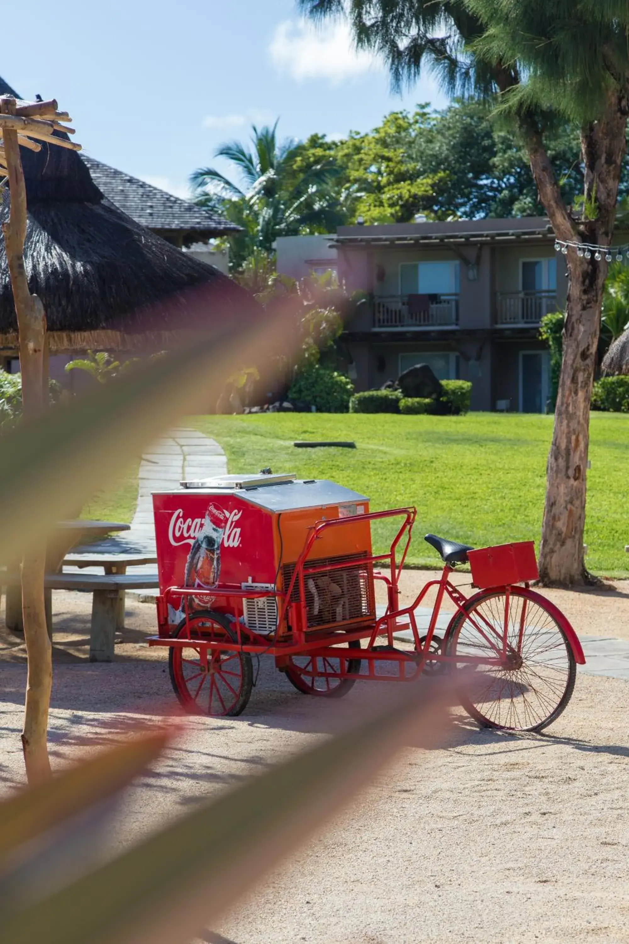 Garden view in Zilwa Attitude Garden view in Zilwa Attitude