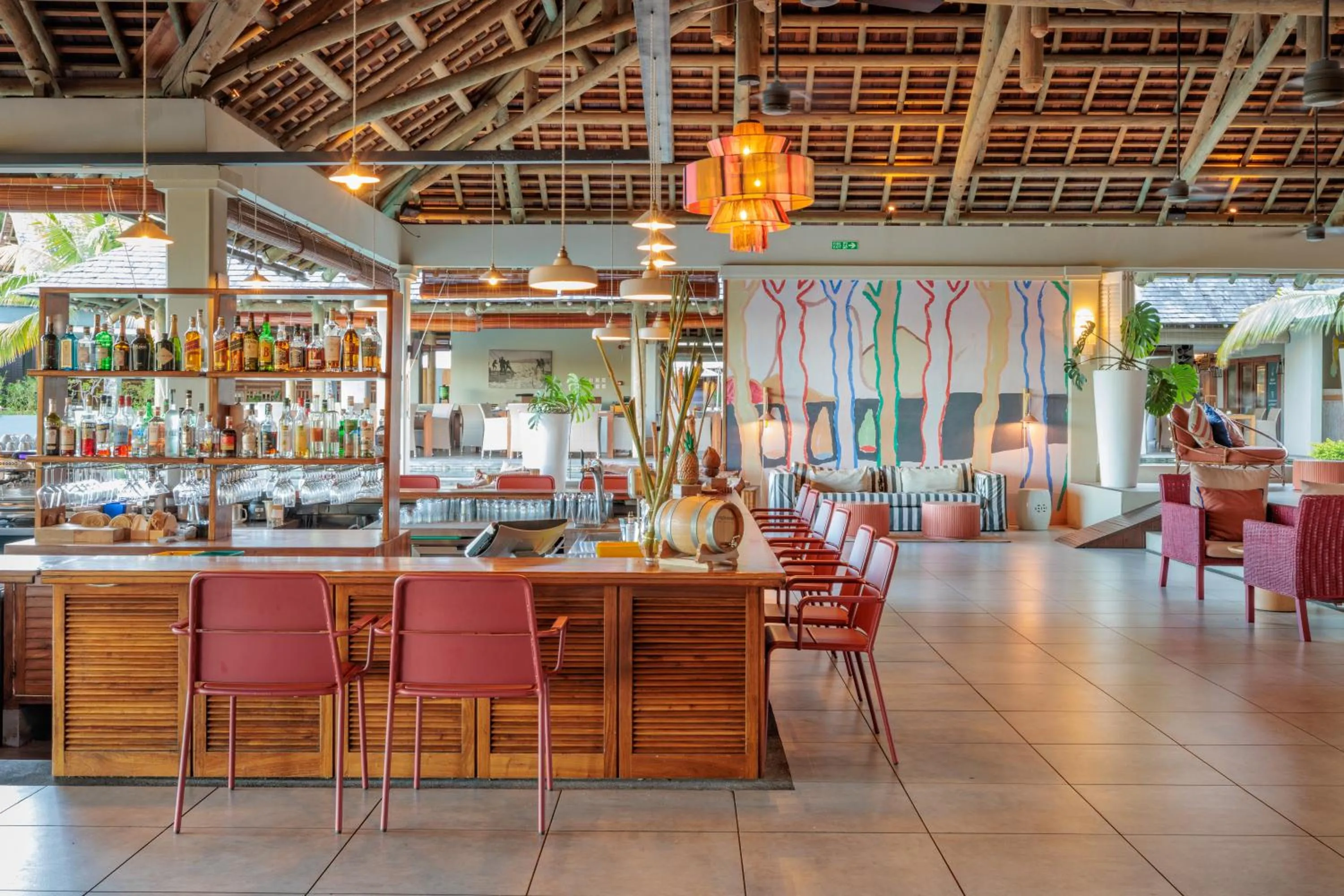 Lounge or bar in Zilwa Attitude