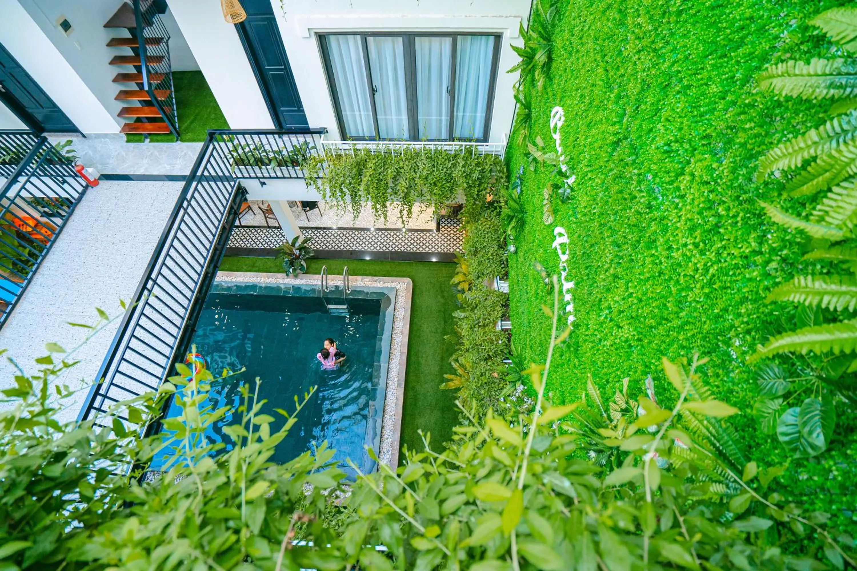 On site in Beach Palm Villa Hoi An