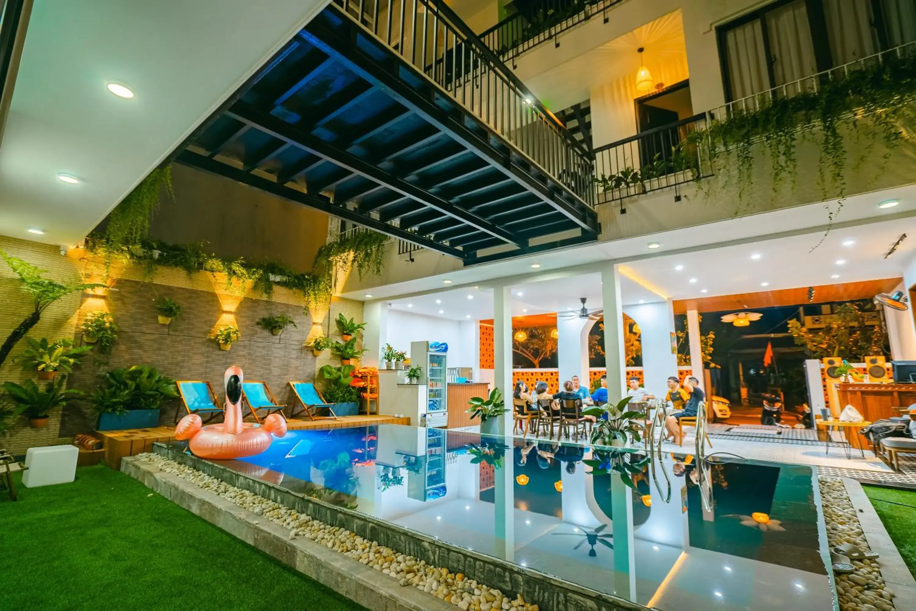 Lounge or bar in Beach Palm Villa Hoi An Lounge or bar in Beach Palm Villa Hoi An