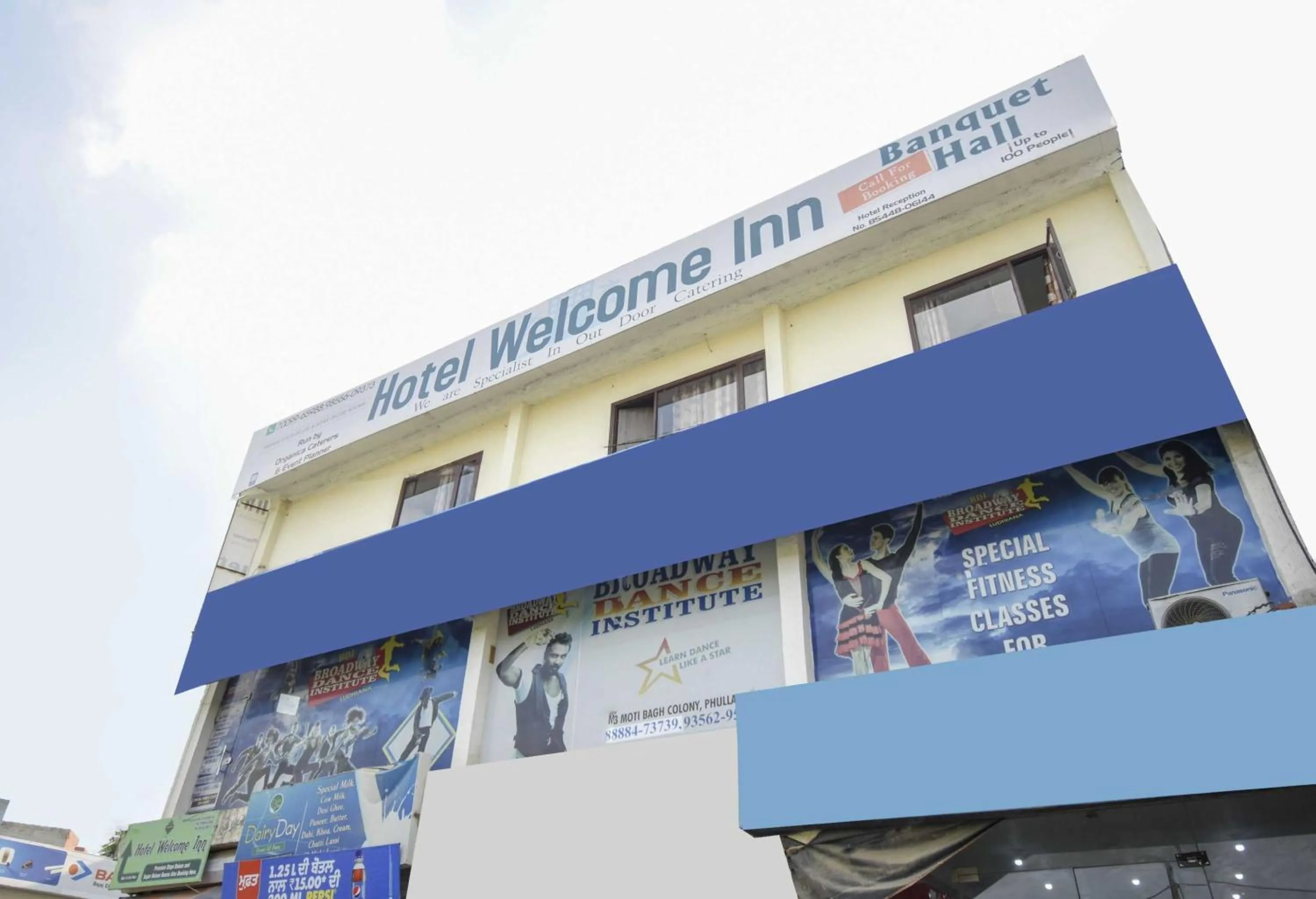 Facade/entrance in Hotel O 71214 Hotel Welcome Inn