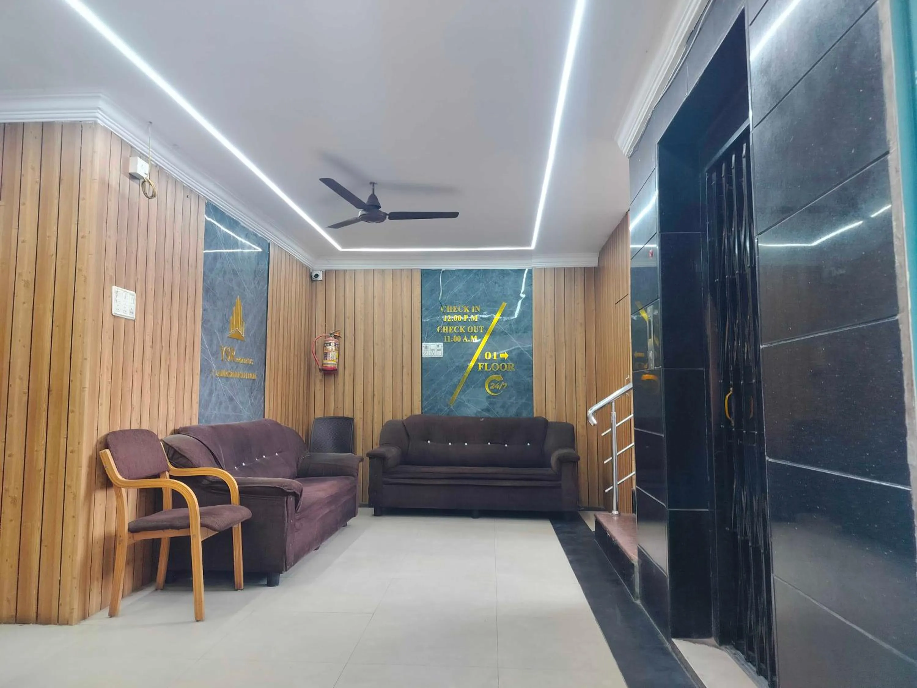 Lobby or reception in SPOT ON Srinivasa Residency