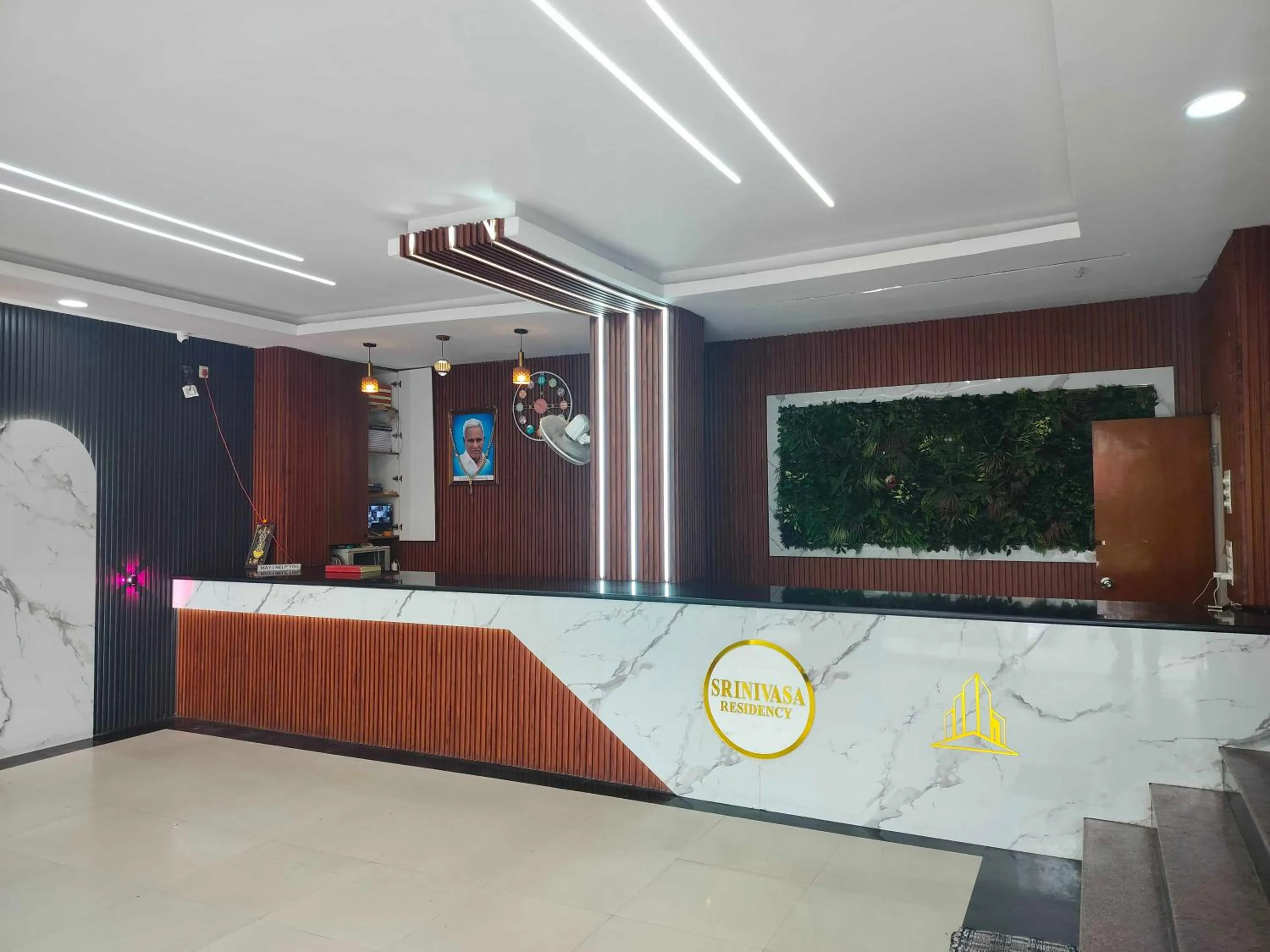 Lobby or reception in SPOT ON Srinivasa Residency
