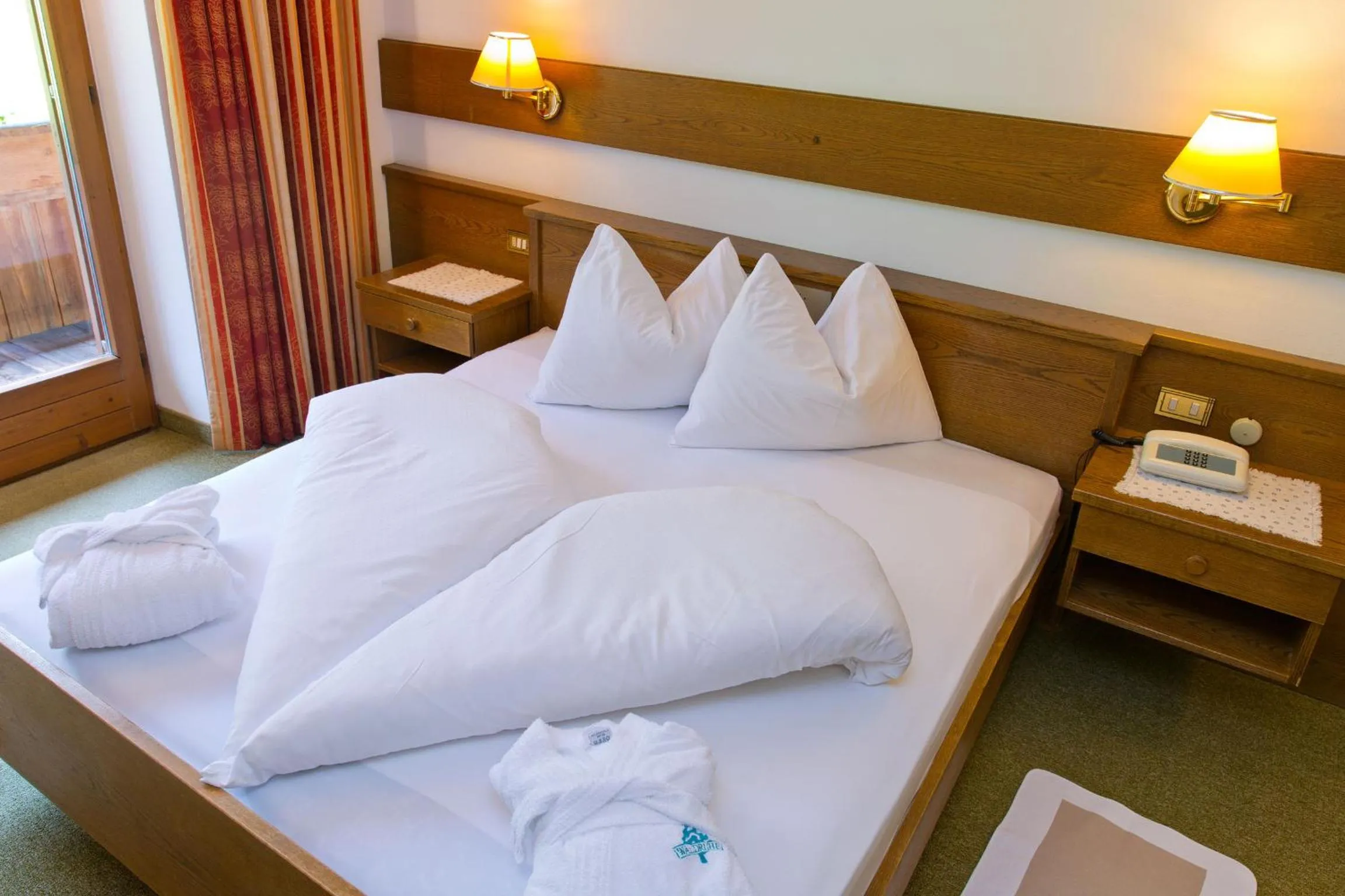 Bedroom, Bed in Hotel Waldruhe