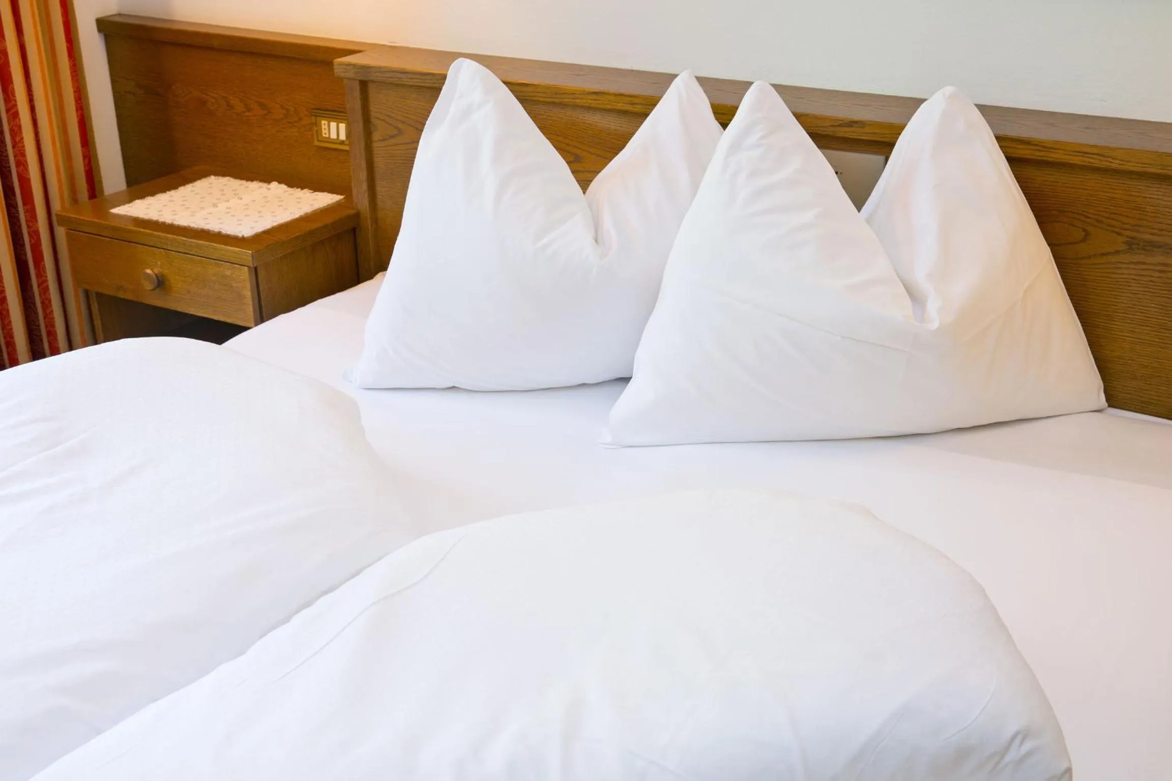 Bed in Hotel Waldruhe