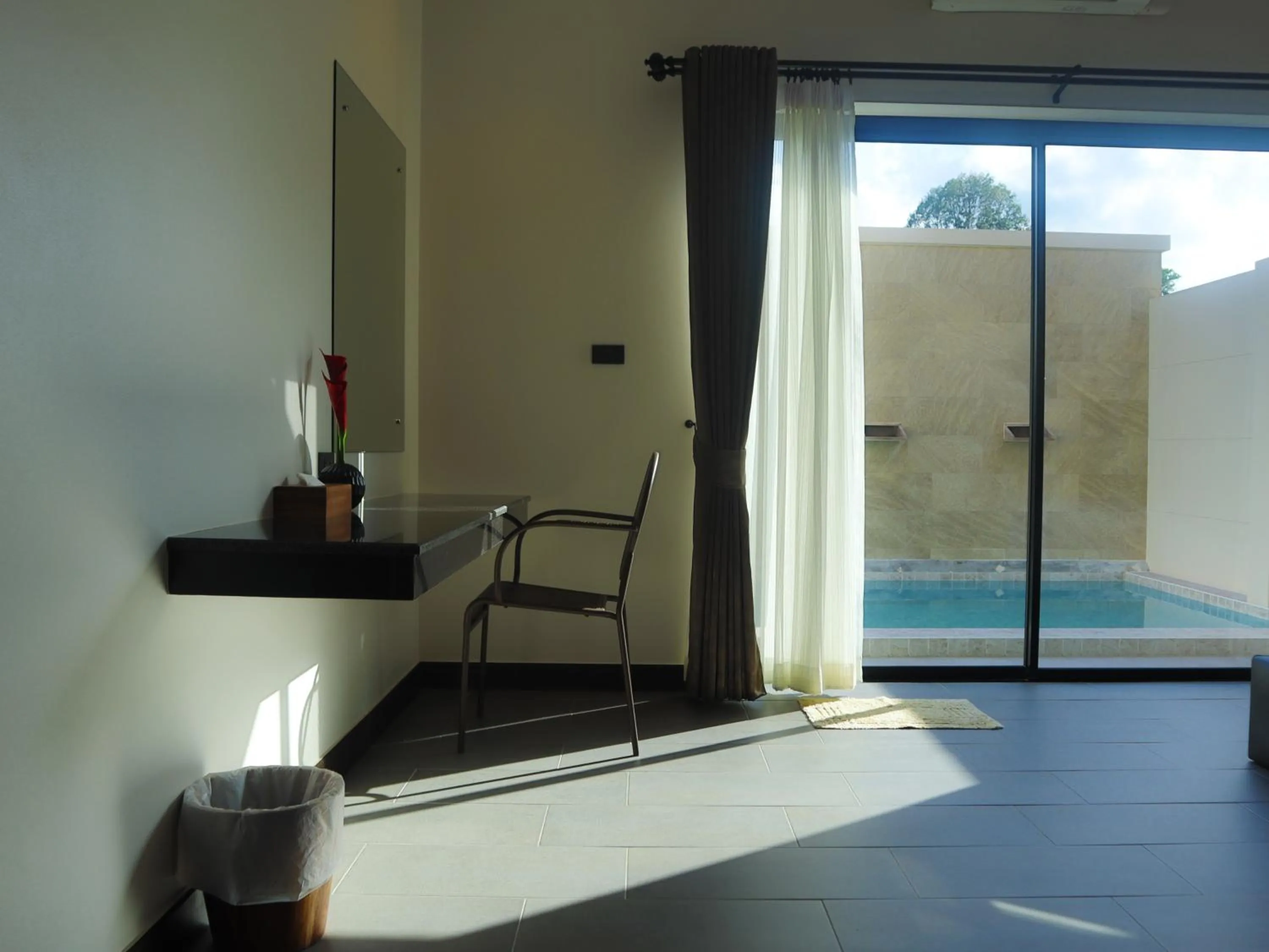 Seating area in Toledo Pool Villa