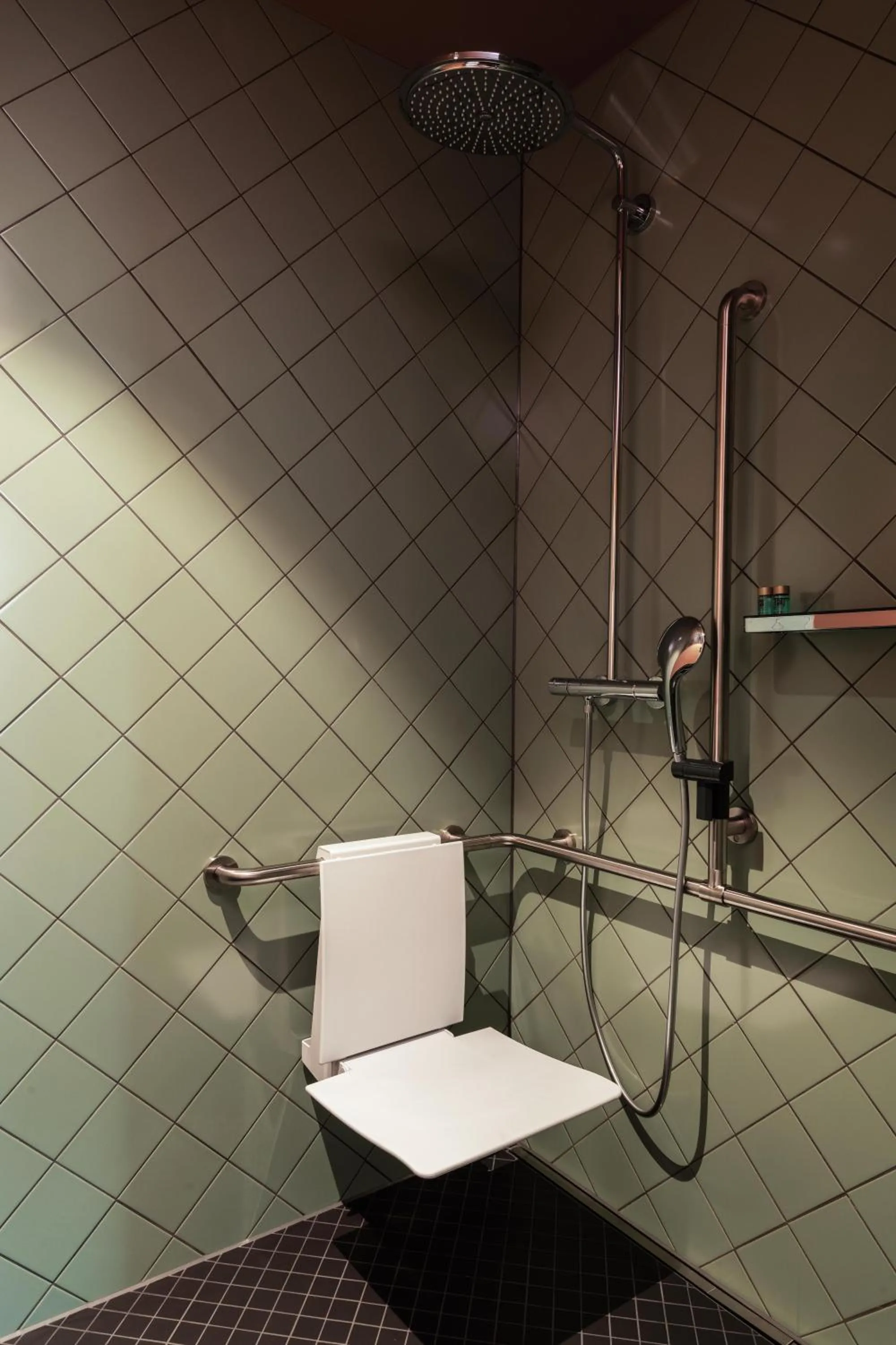 Shower in Sorell Boutique-Hotel St Peter Zürich