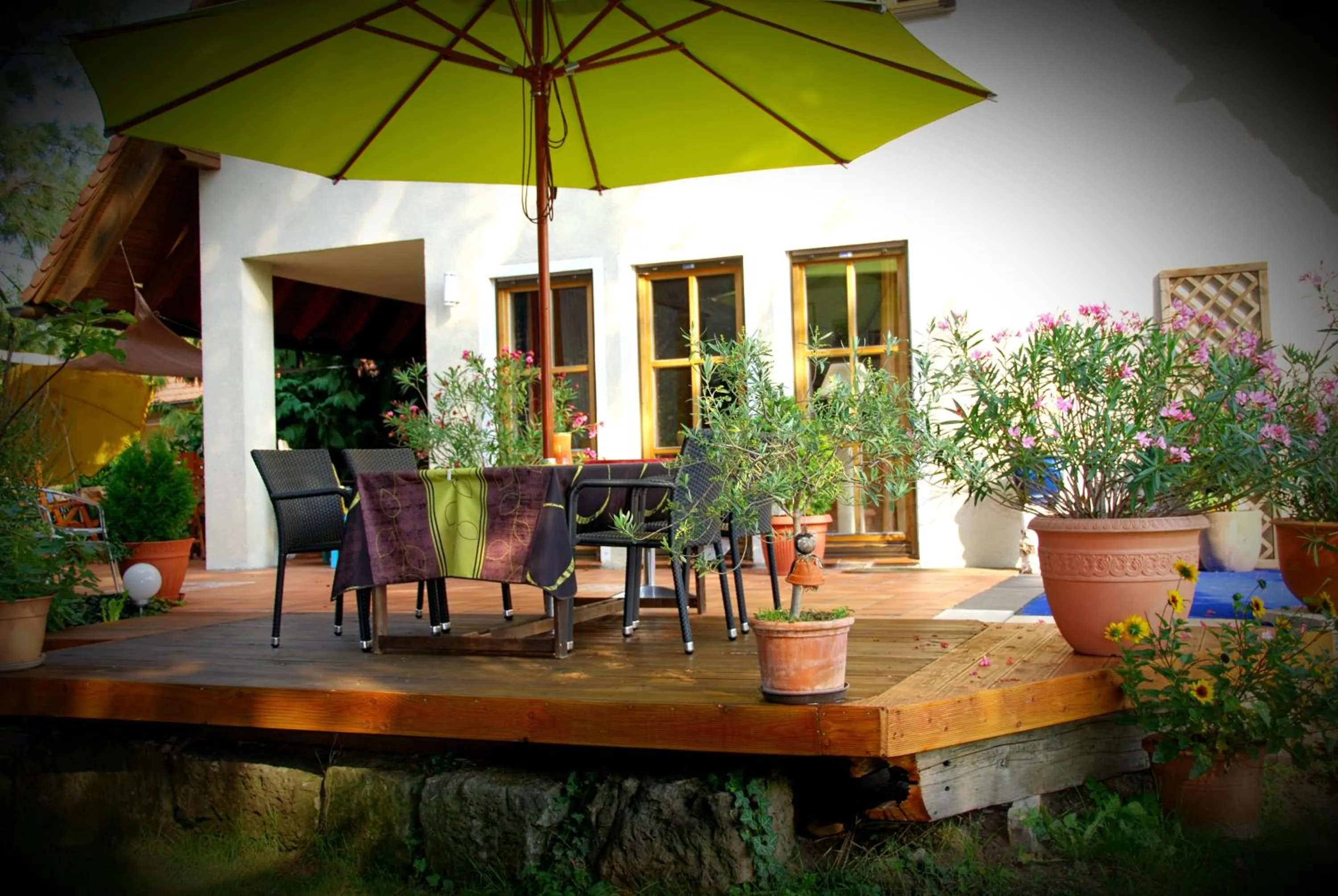 Balcony/Terrace in ambiente solutions apartments
