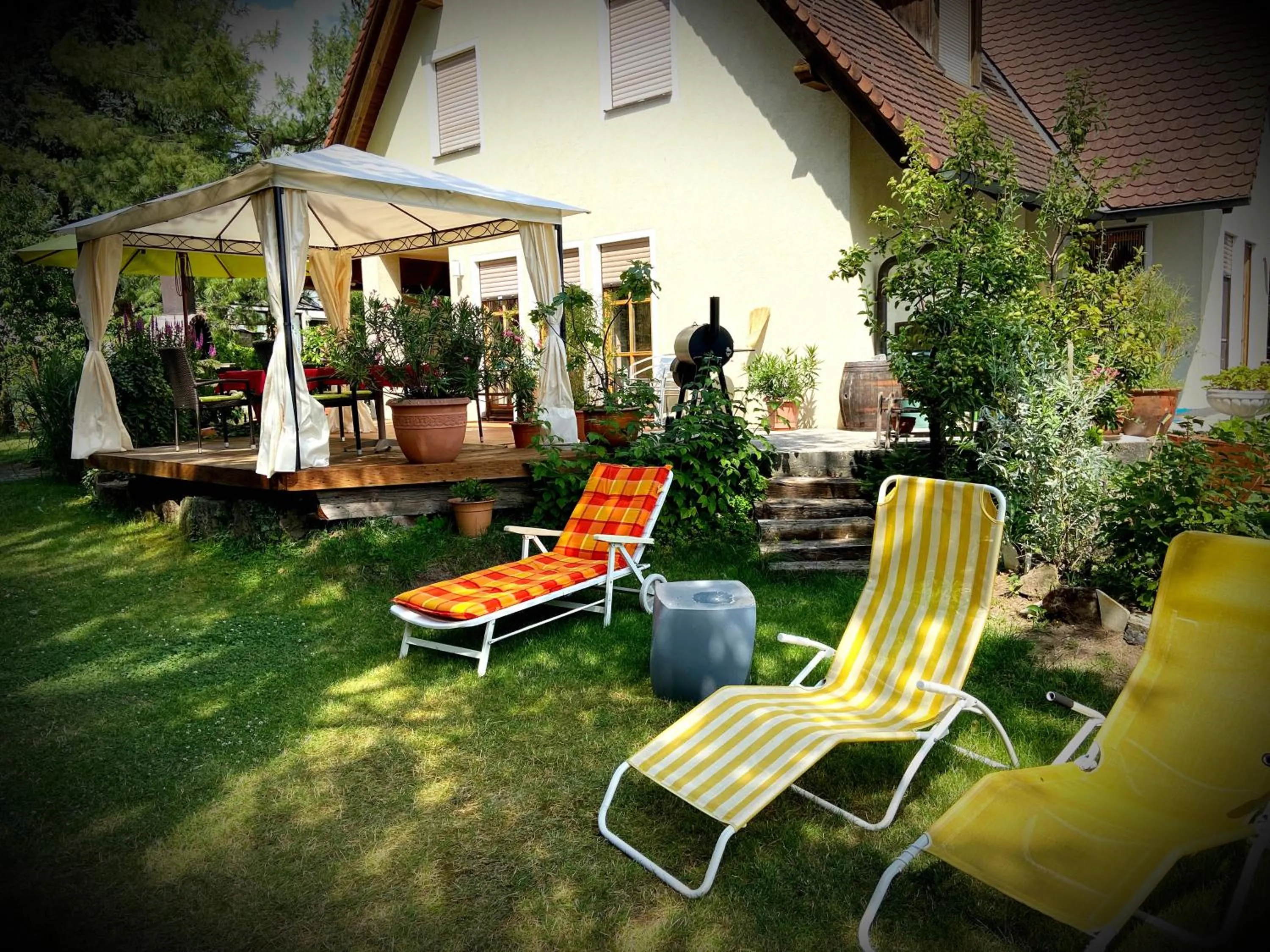 Garden view in ambiente solutions apartments