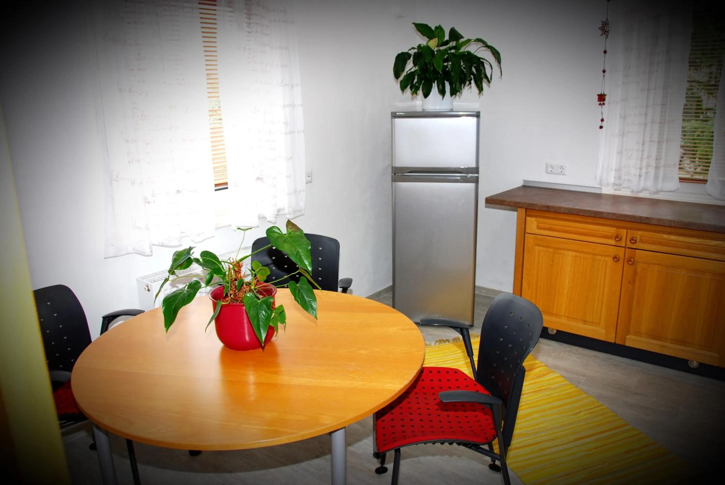 Dining area in ambiente solutions apartments