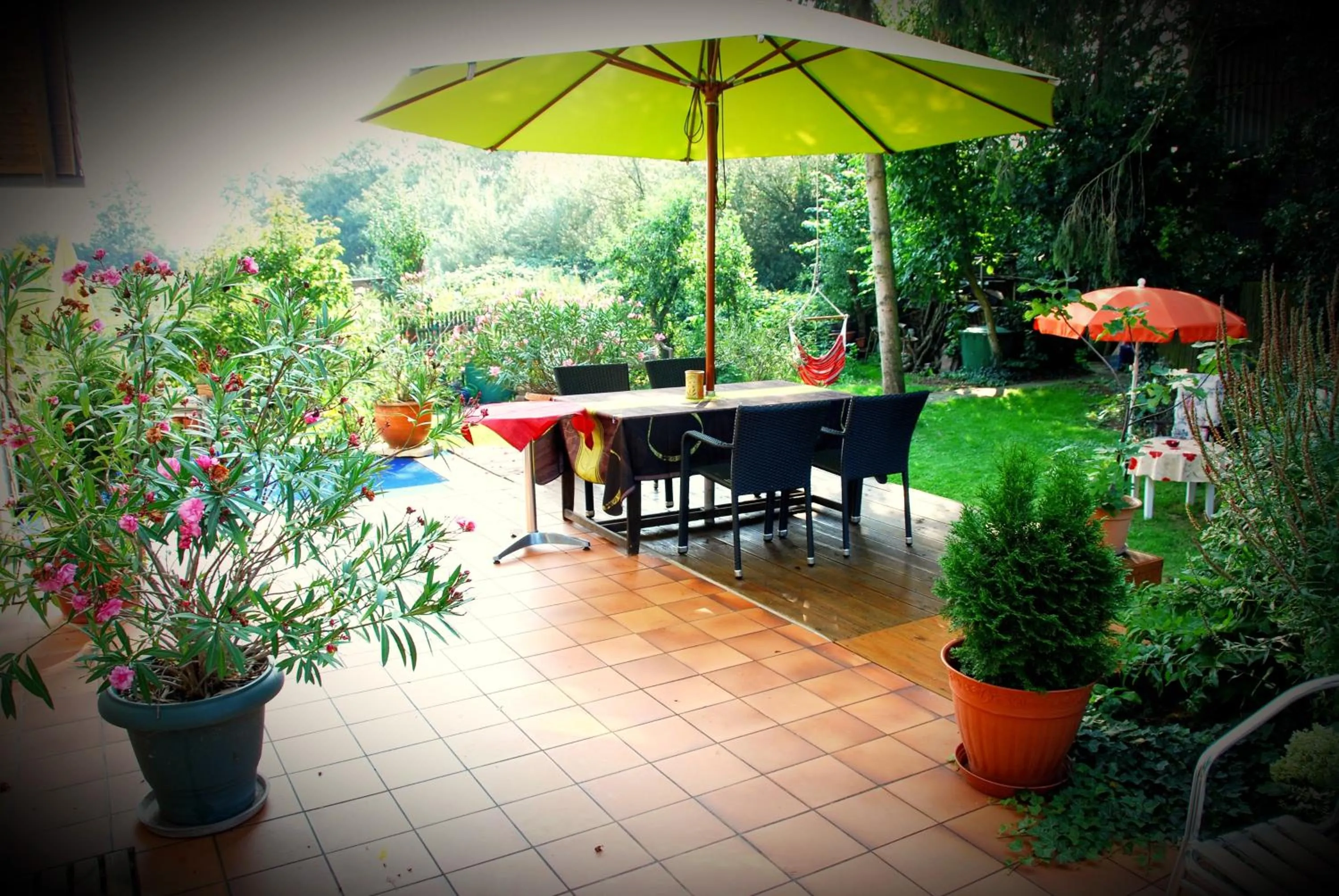 Balcony/Terrace in ambiente solutions apartments