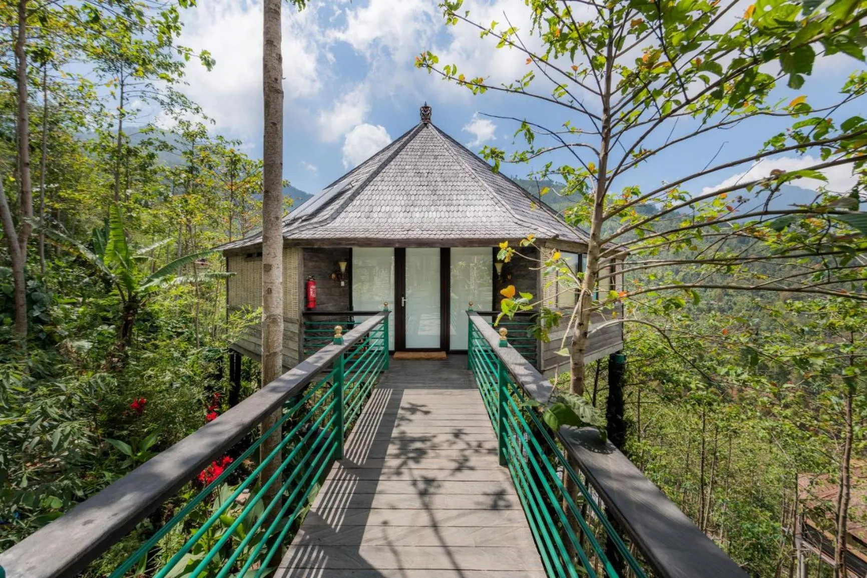 Decorative detail in Munduk Heaven Luxury Villas