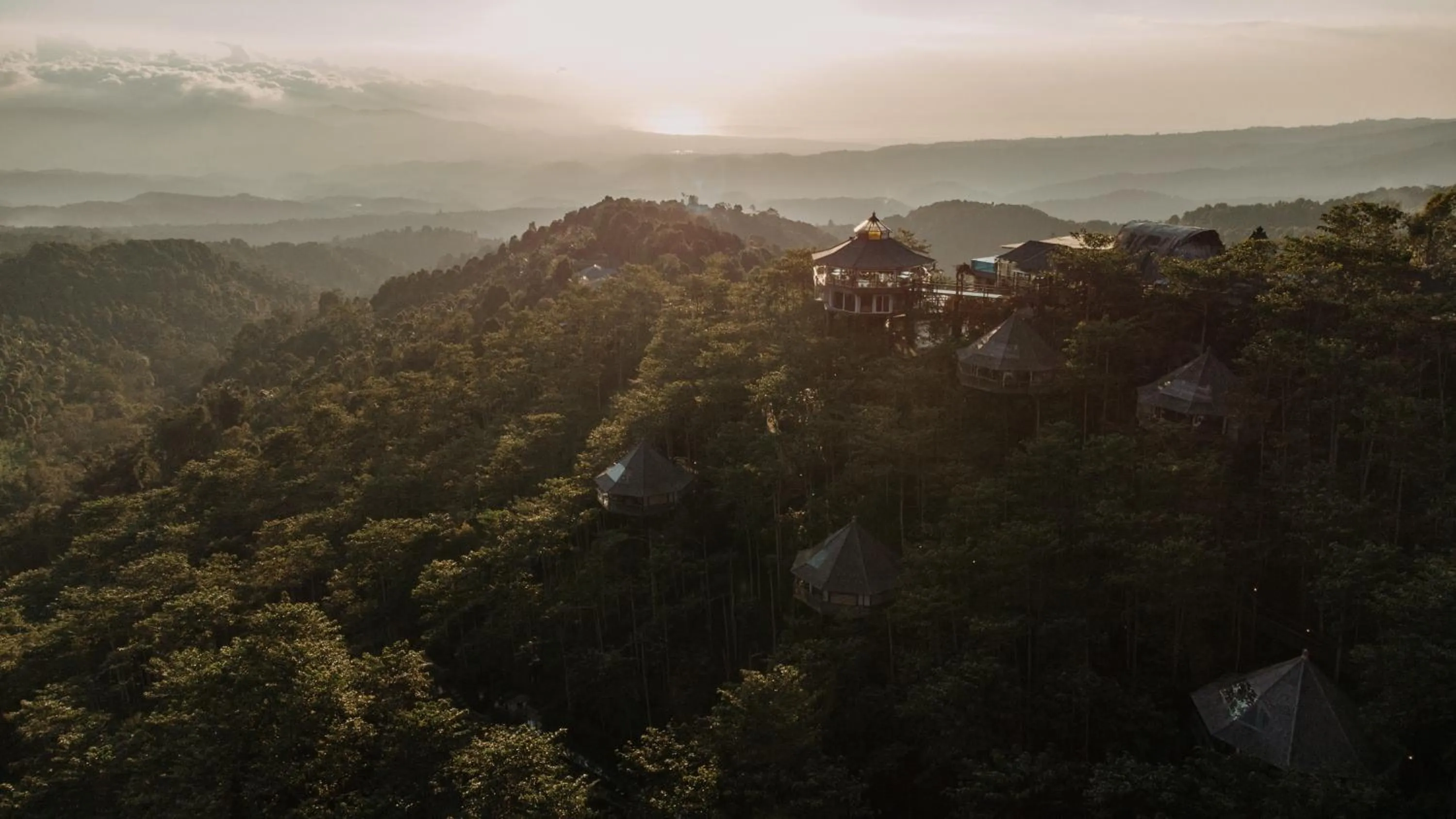 Natural landscape in Munduk Heaven Luxury Villas