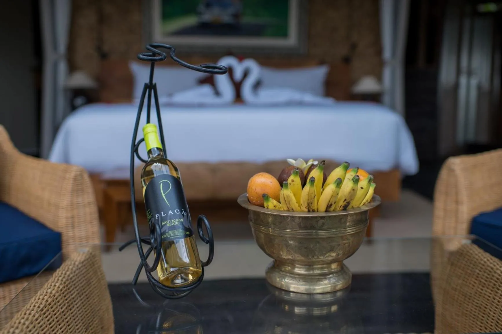 Decorative detail in Munduk Heaven Luxury Villas