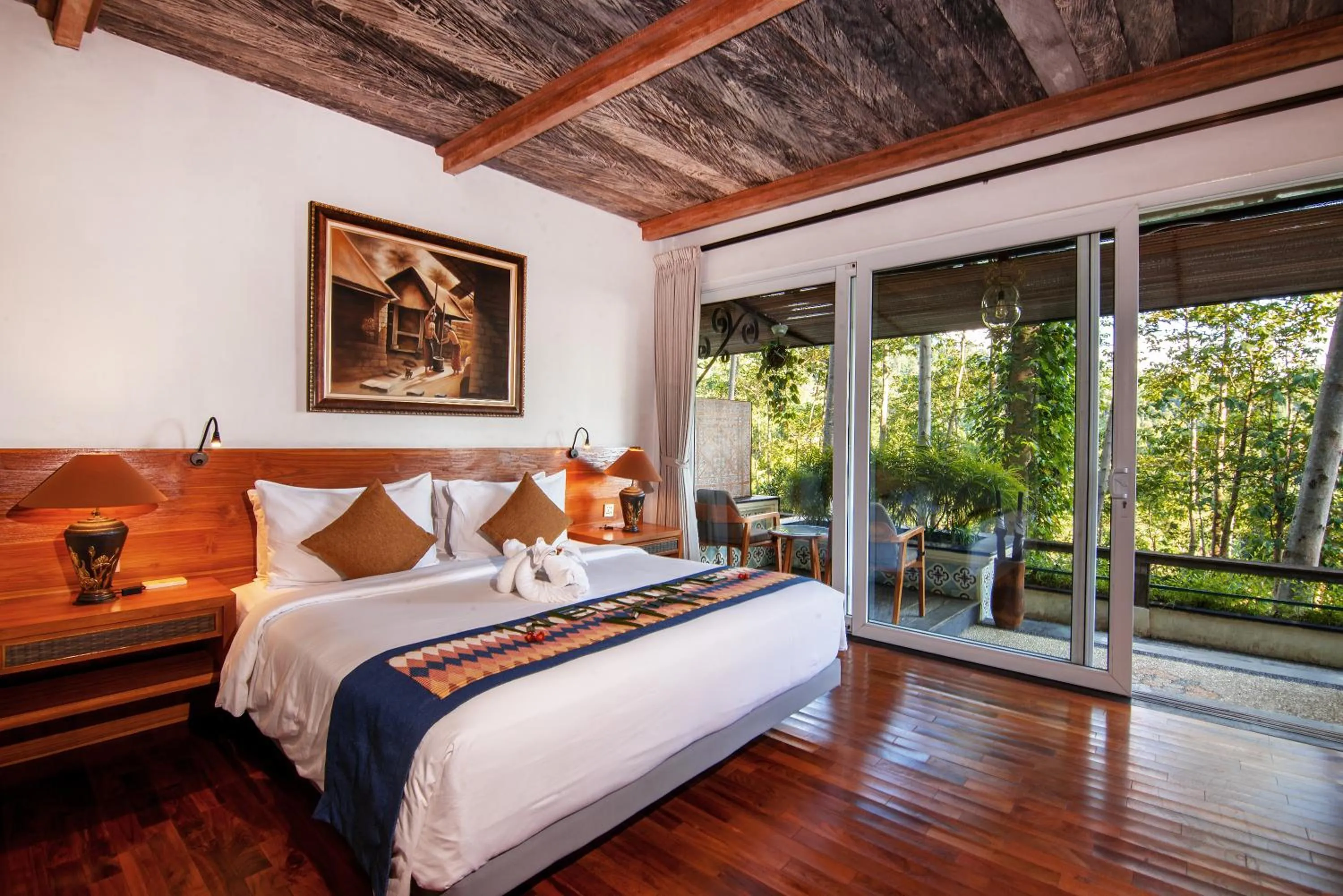 Bedroom, Bed in Munduk Heaven Luxury Villas