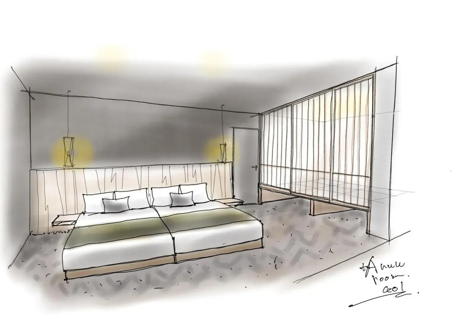 Photo of the whole room, Bed in Glamping Tokyo Asakusa Photo of the whole room, Bed in Glamping Tokyo Asakusa