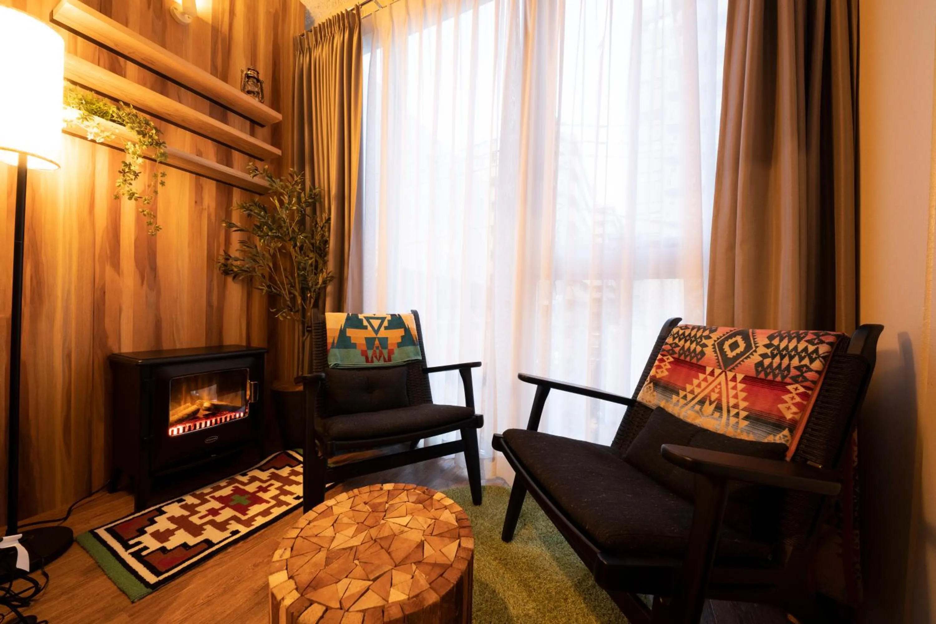 Decorative detail in Glamping Tokyo Asakusa