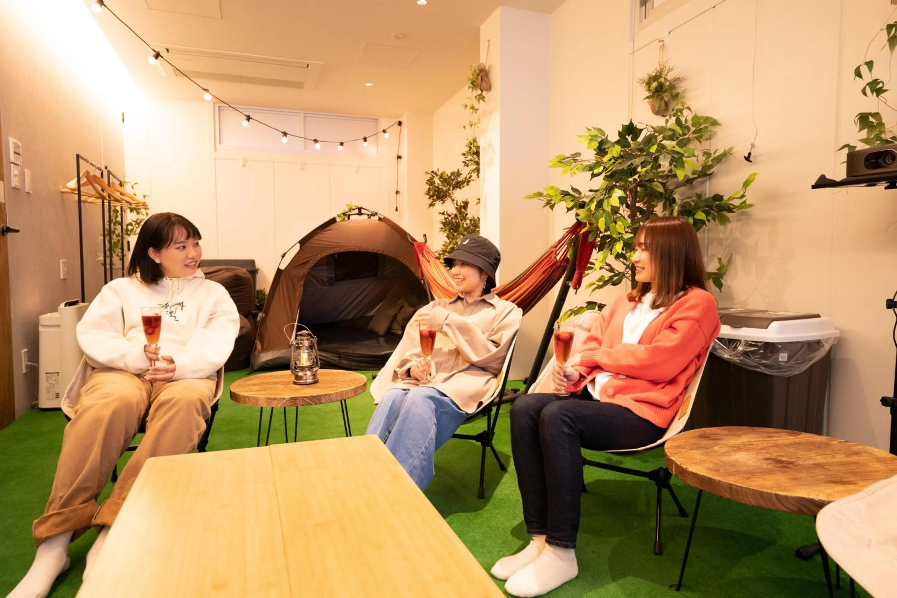 Photo of the whole room in Glamping Tokyo Asakusa