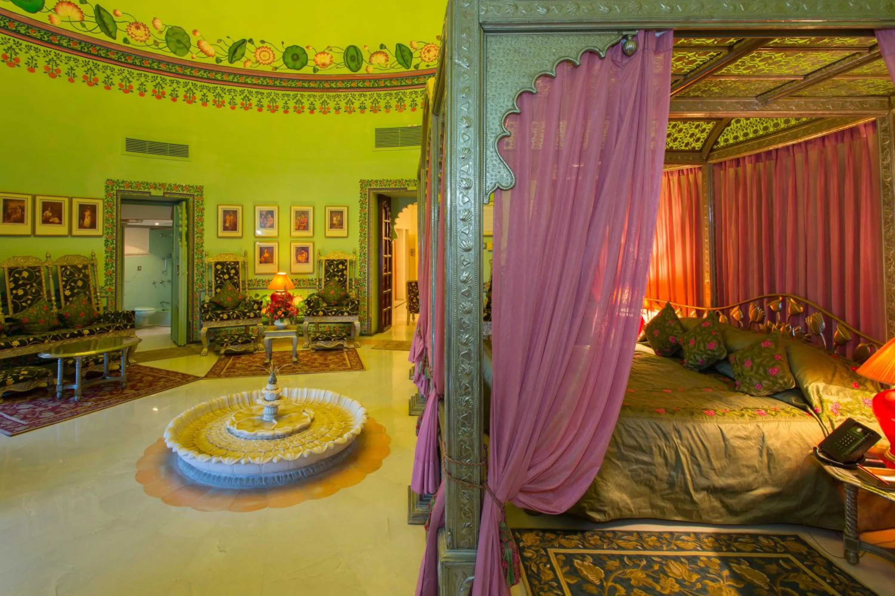 Bedroom in Shiv Niwas Palace by HRH Group of Hotels