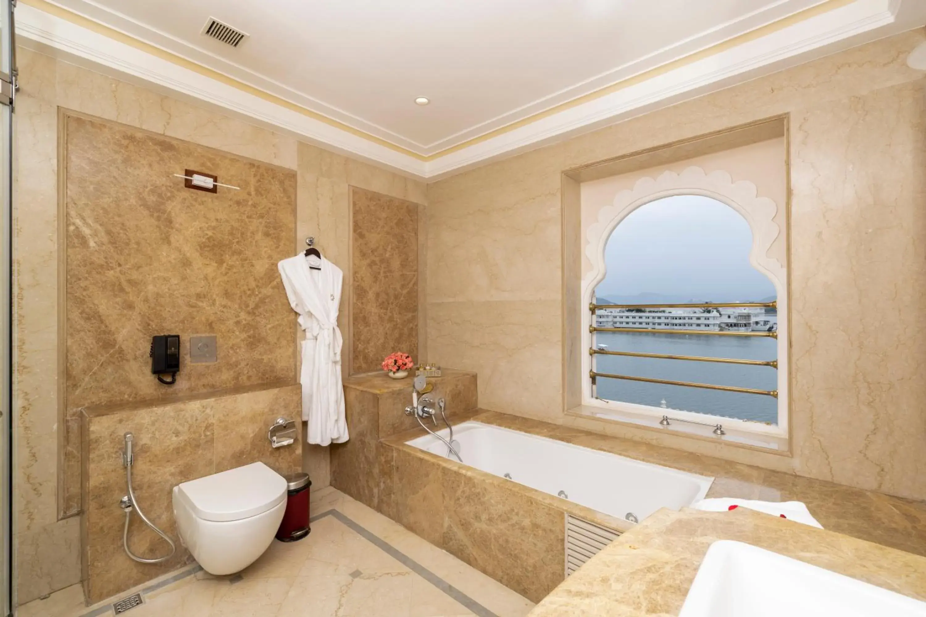 Bathroom in Taj Fateh Prakash Palace Udaipur Bathroom in Taj Fateh Prakash Palace Udaipur